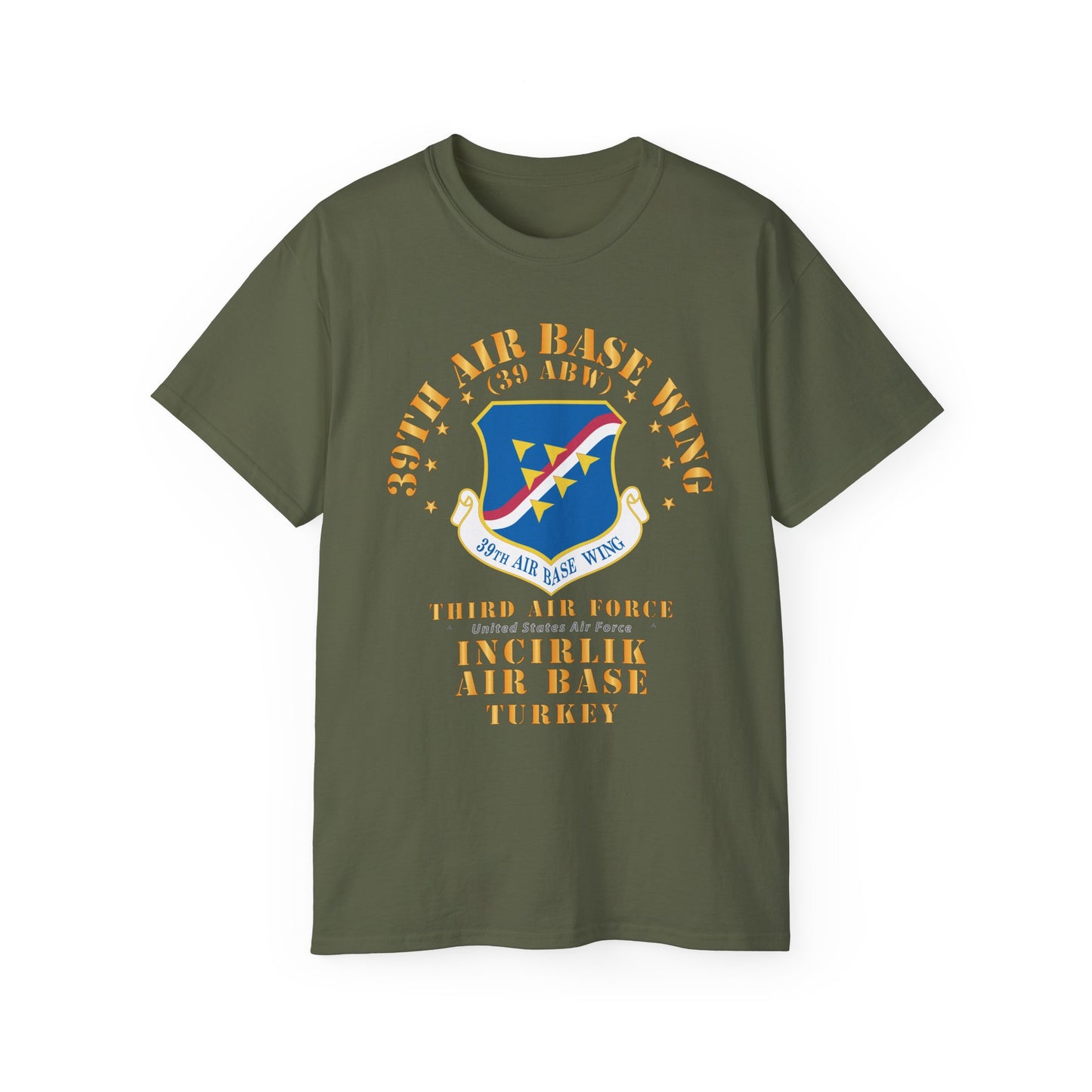 Unisex Ultra Cotton Tee - USAF - 39th Air Base Wing - Incirlik AB X 300