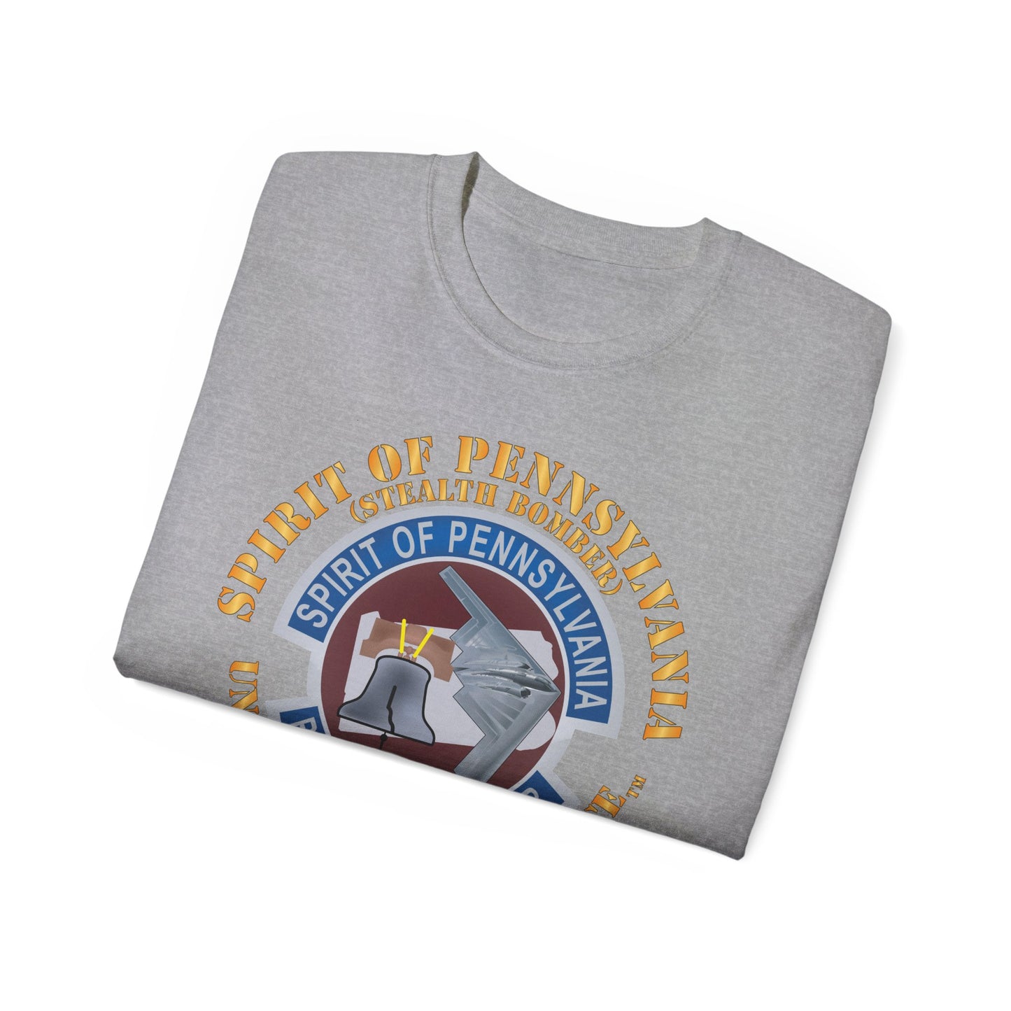 Unisex Ultra Cotton Tee - USAF - B2 - Spirit of Pennsylvania Stealth Bomber X 300