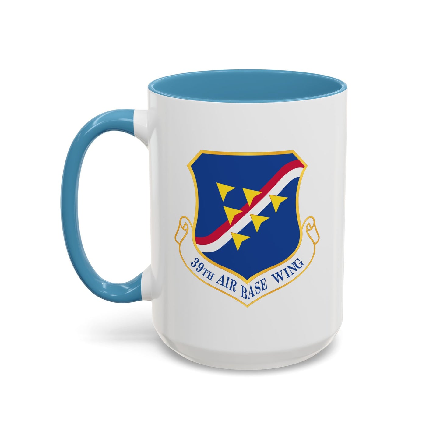 Accent Coffee Mug (11oz & 15oz) - USAF - 39th Airbase Wing wo Txt