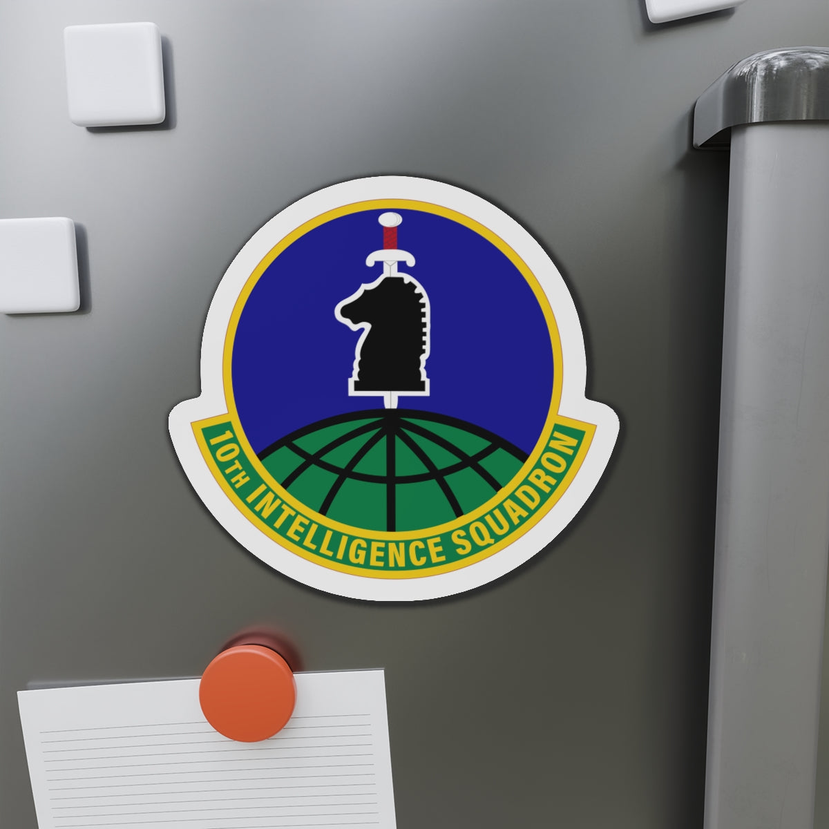 Die-Cut Magnet - USAF - 10th Intelligence Support Sq wo txt
