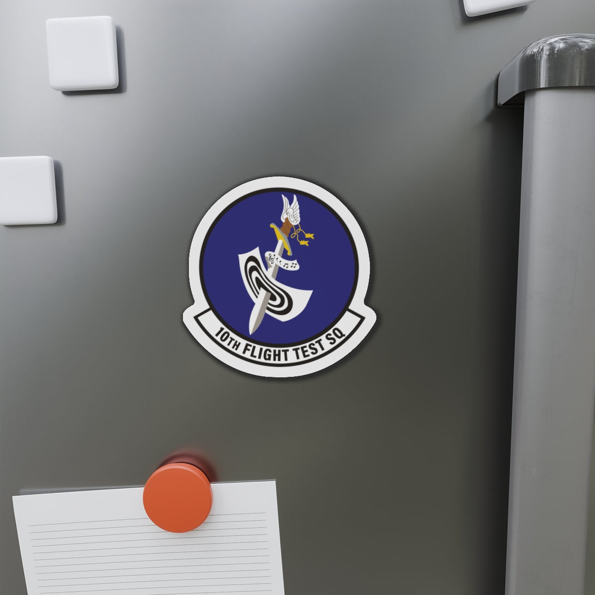 Die-Cut Magnet - USAF - 10th Flight Test Squadron wo txt