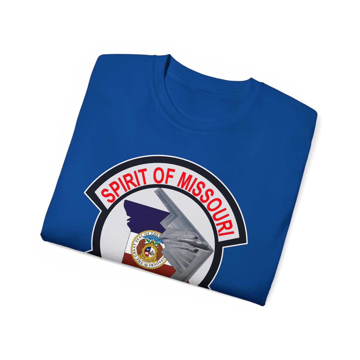 Unisex Ultra Cotton Tee - USAF - B2 - Spirit of Missouri - Stealth Bomber wo Txt