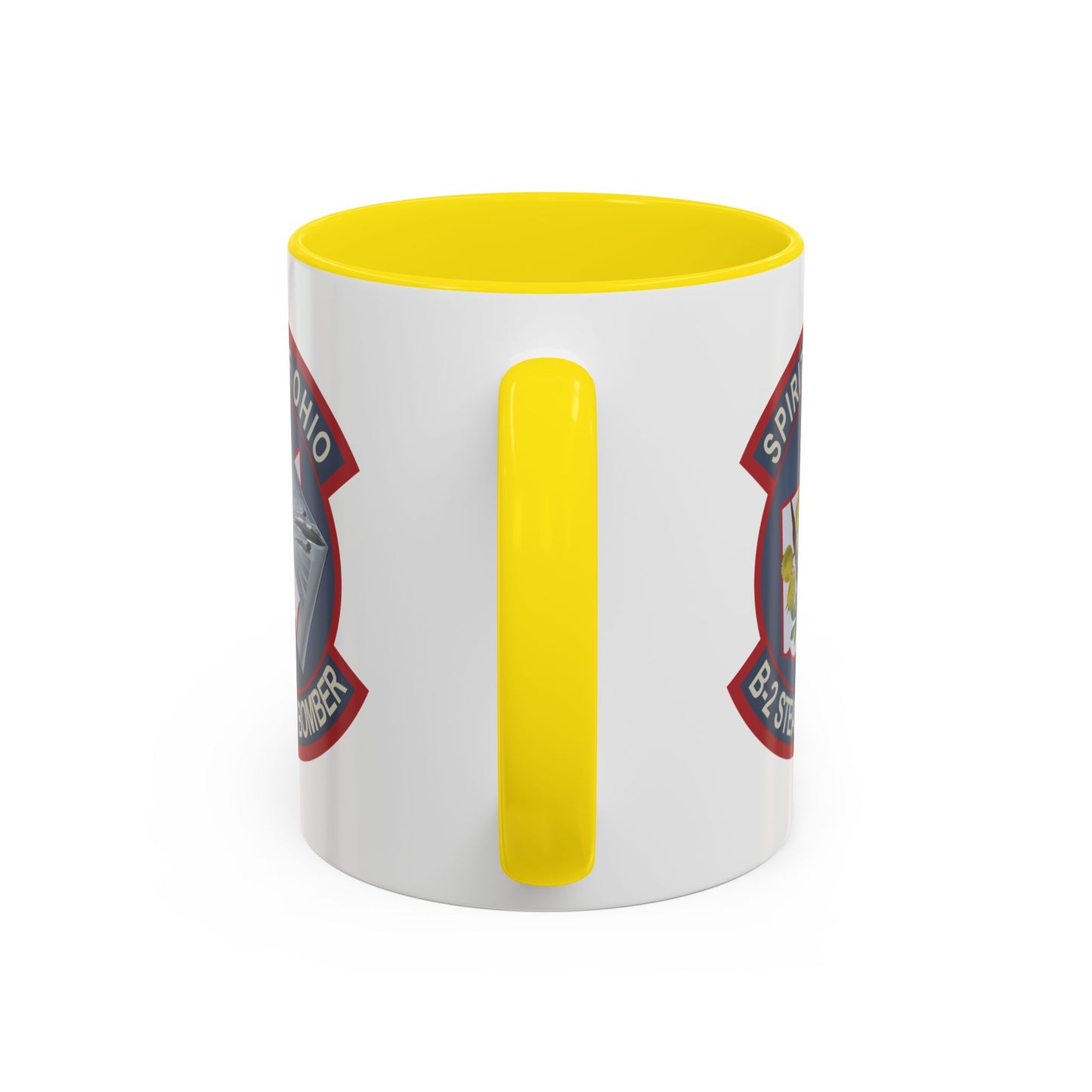 Accent Coffee Mug (11oz & 15oz) - USAF - B2 - Spirit of Ohio - Stealth Bomber wo txt X 300