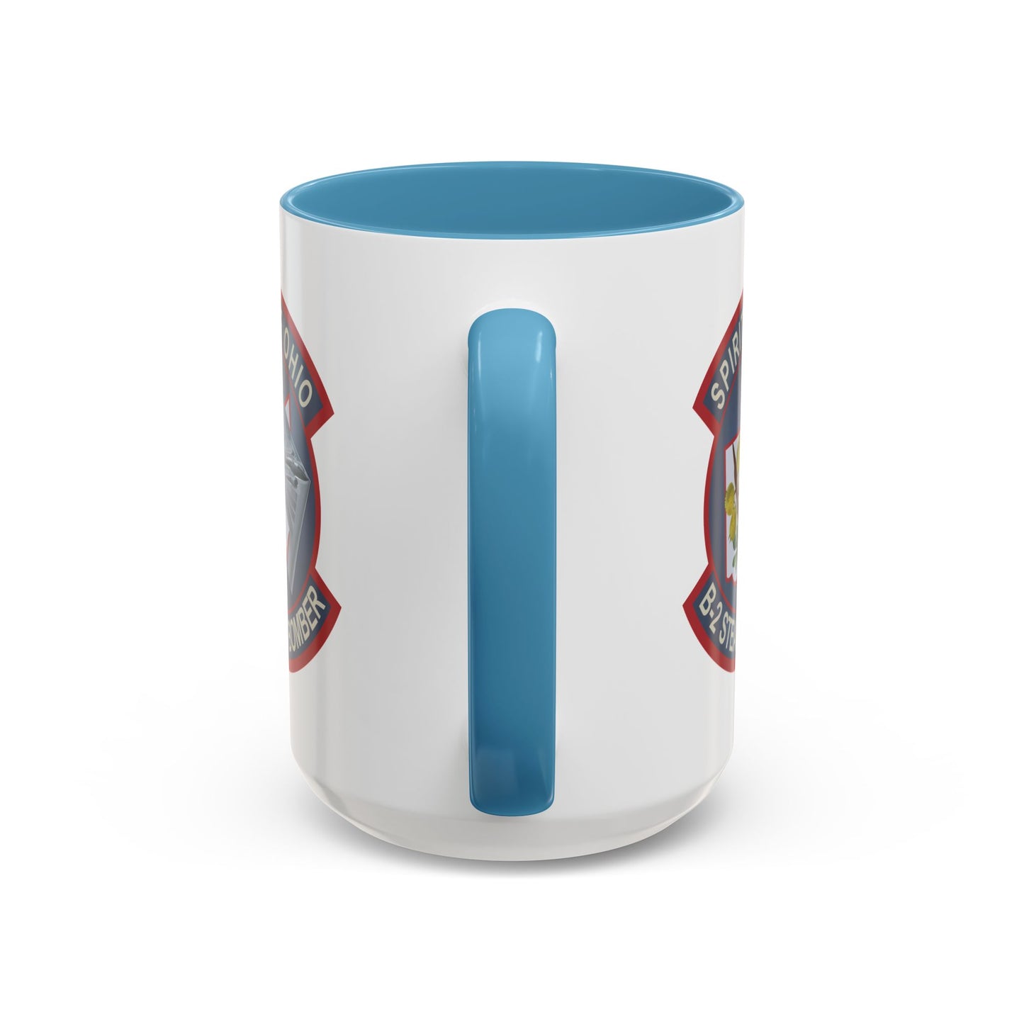 Accent Coffee Mug (11oz & 15oz) - USAF - B2 - Spirit of Ohio - Stealth Bomber wo txt X 300