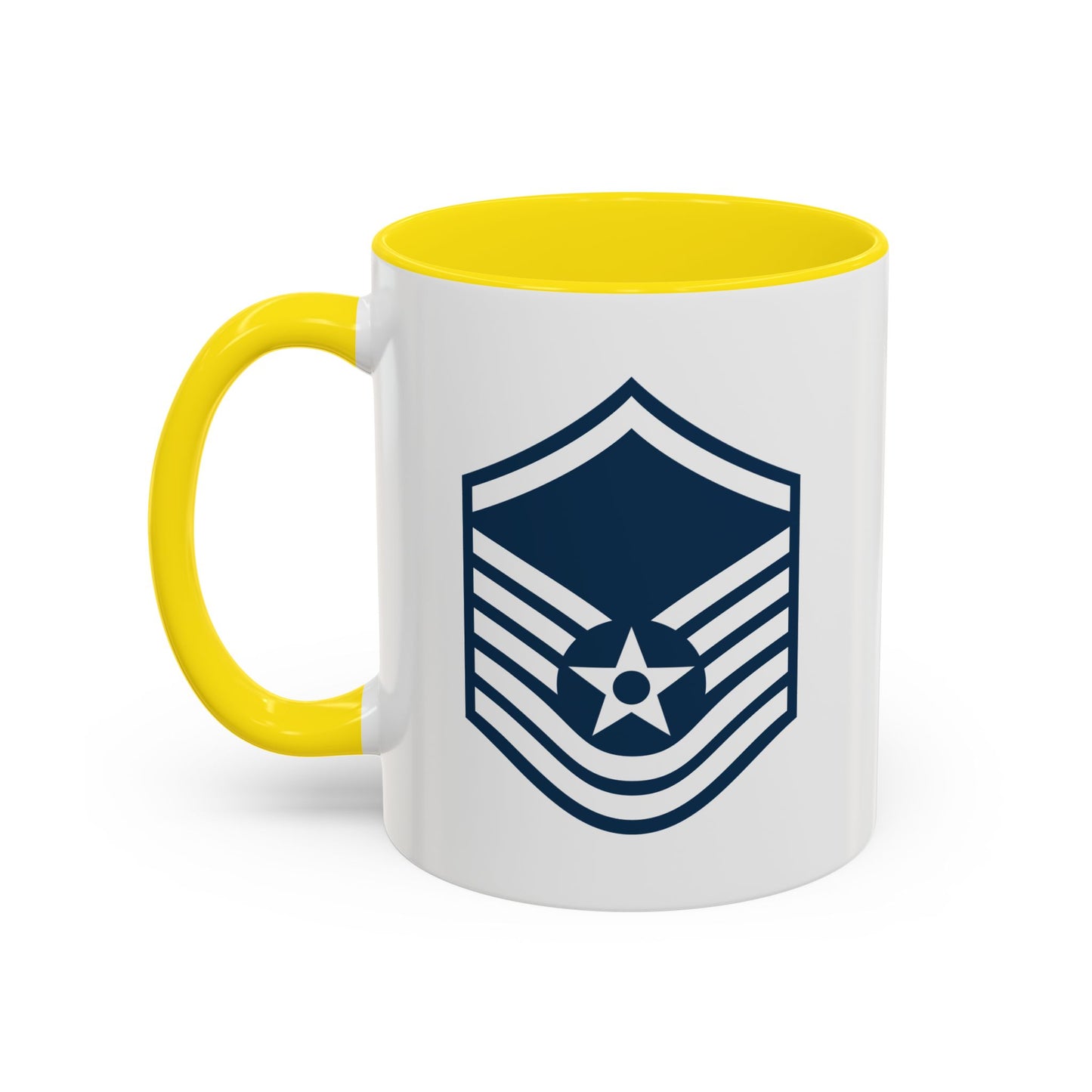 Accent Coffee Mug (11oz & 15oz) - USAF - Master Sergeant (E7a) - 2020