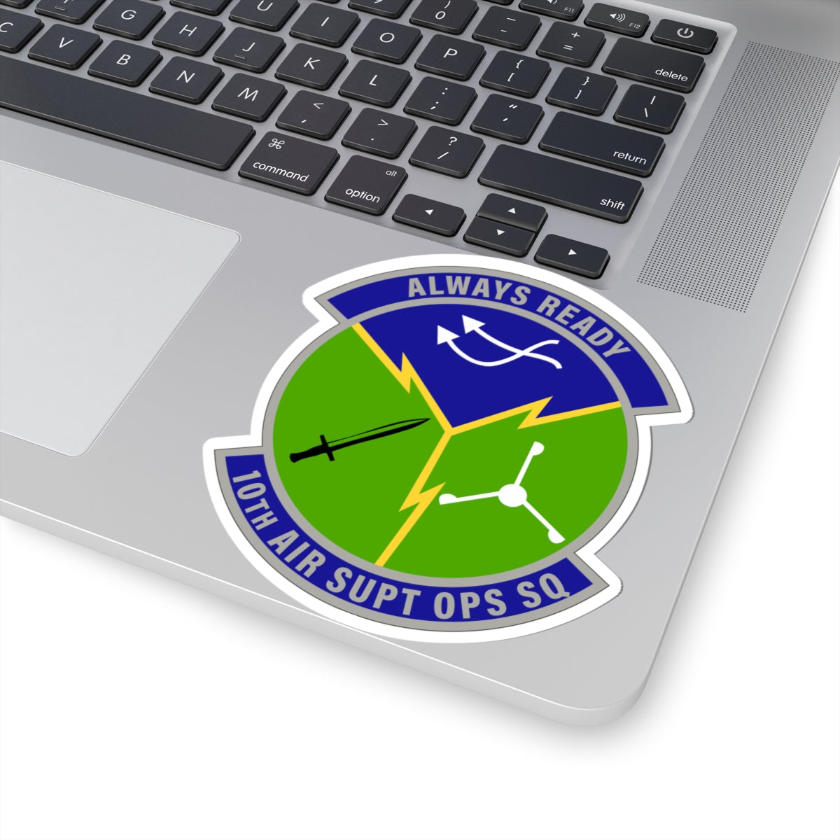 Kiss-Cut Stickers - USAF - 10th Air Support Operations Squadron wo txt