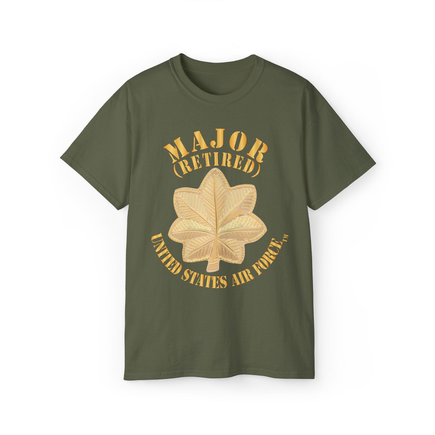 Unisex Ultra Cotton Tee - USAF - Major - Retired X 300