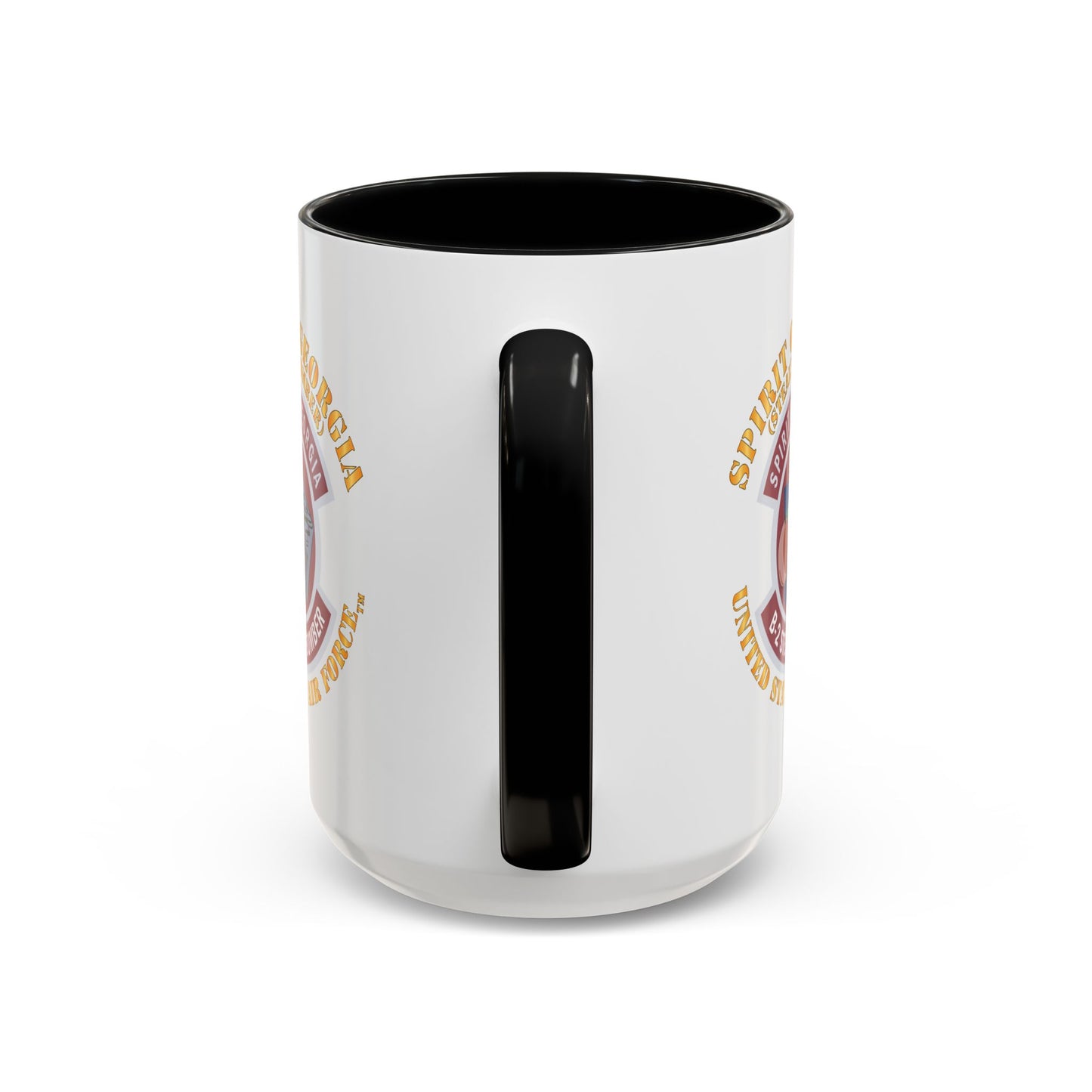 Accent Coffee Mug (11oz & 15oz) - USAF - B2 - Spirit of Georgia - Stealth Bomber X 300
