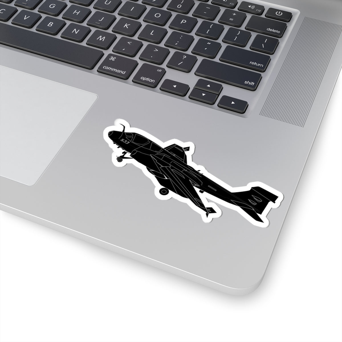 Kiss-Cut Stickers - Aircraft - Navy - A-6A Intruder - BW X 300