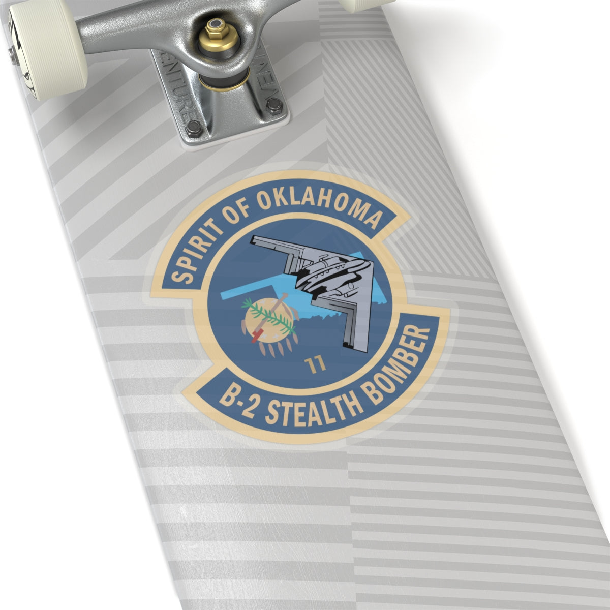 Kiss-Cut Stickers - USAF - B2 - Spirit of Oklahoma - Stealth Bomber wo txt X 300
