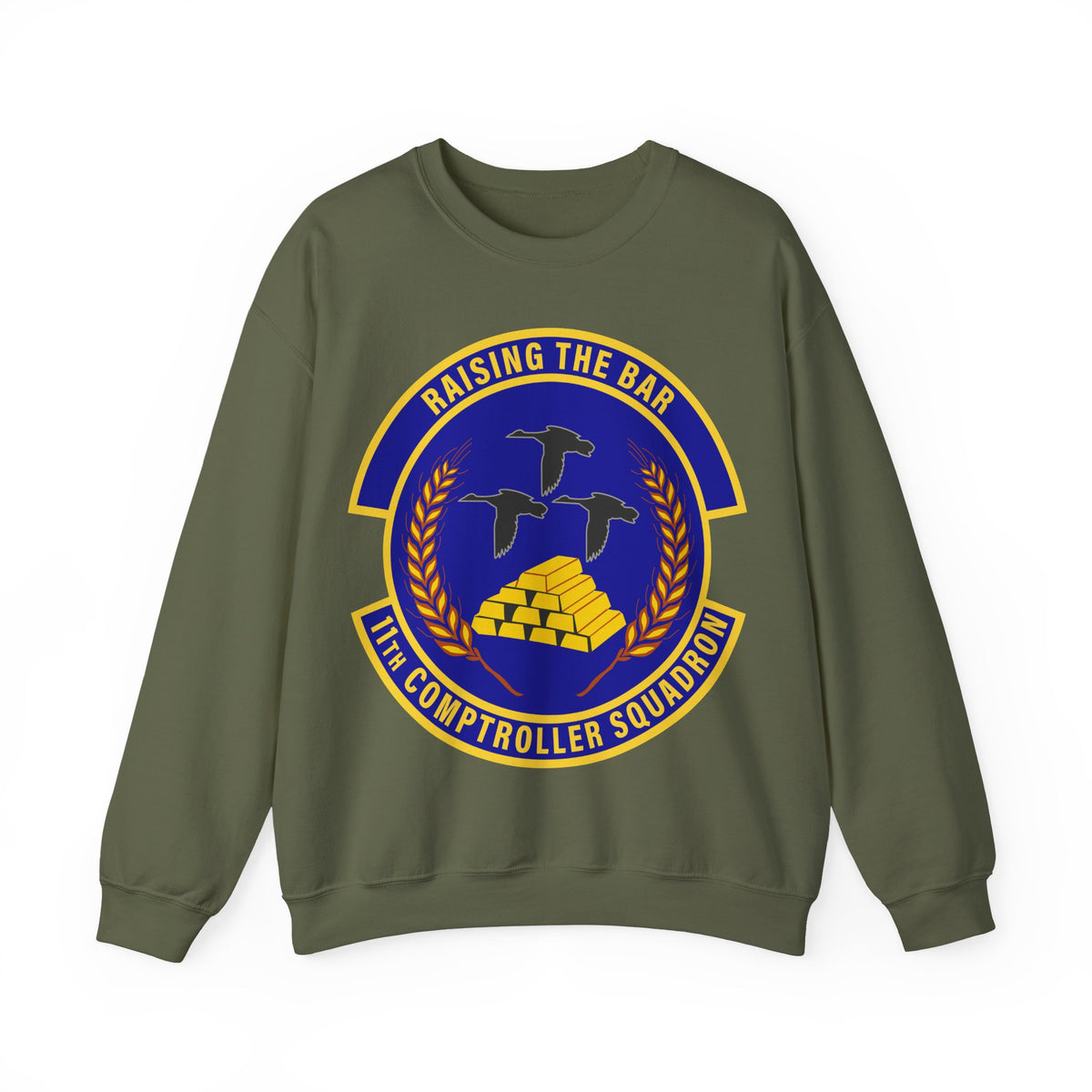 Crewneck Sweatshirt - USAF - 11th Comptroller Squadron wo txt
