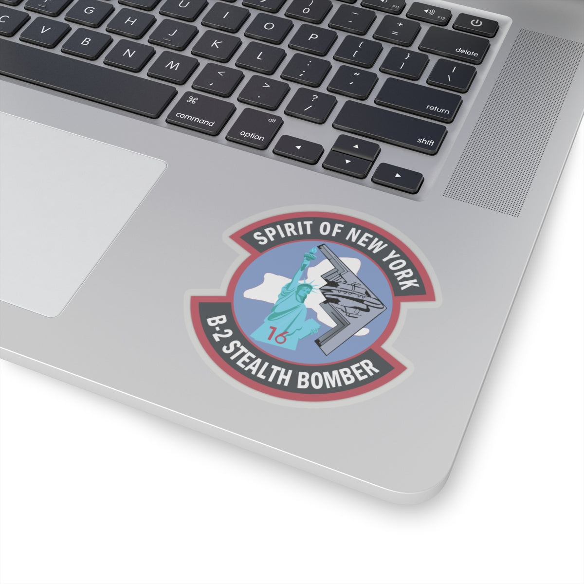 Kiss-Cut Stickers - USAF - B2 - Spirit of New York - Stealth Bomber wo txt X 300