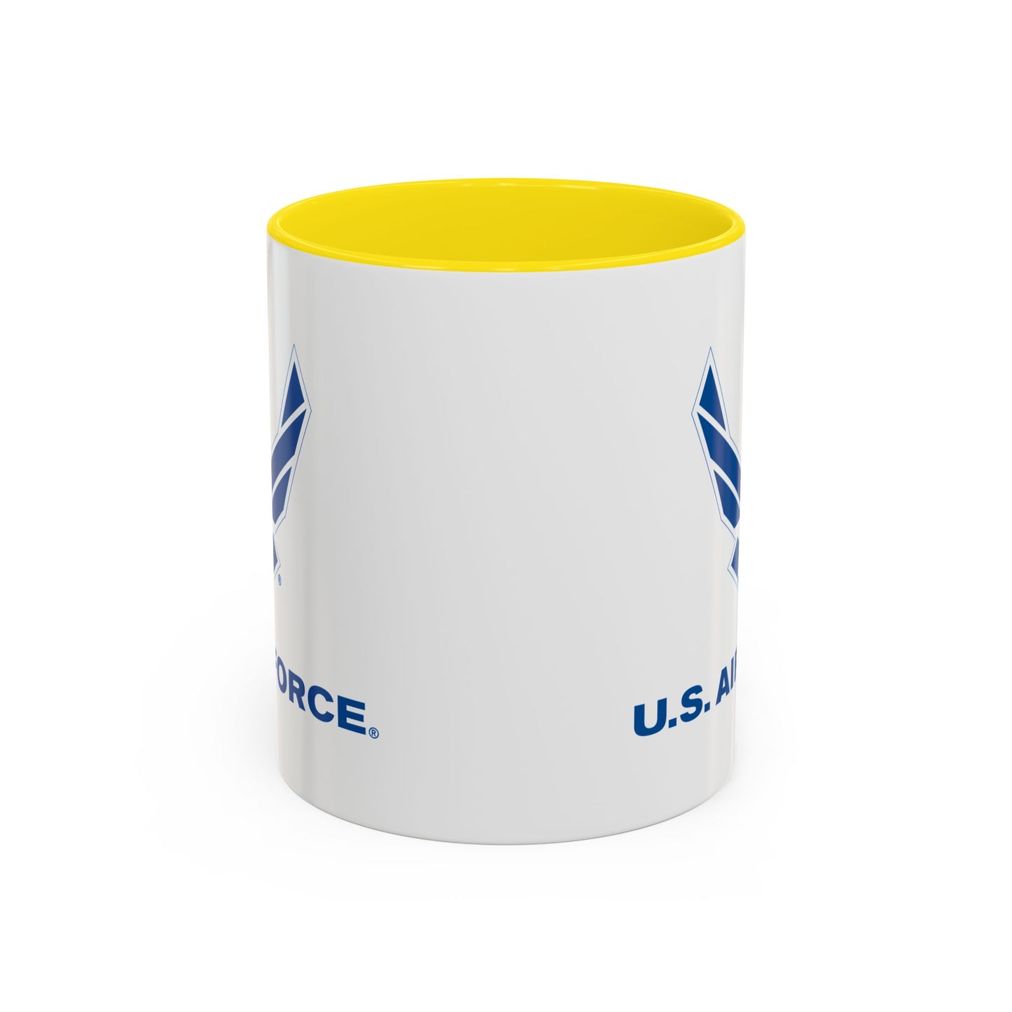 Accent Coffee Mug (11oz & 15oz) - USAF Logo, TM Txt - U S Air Force X 300