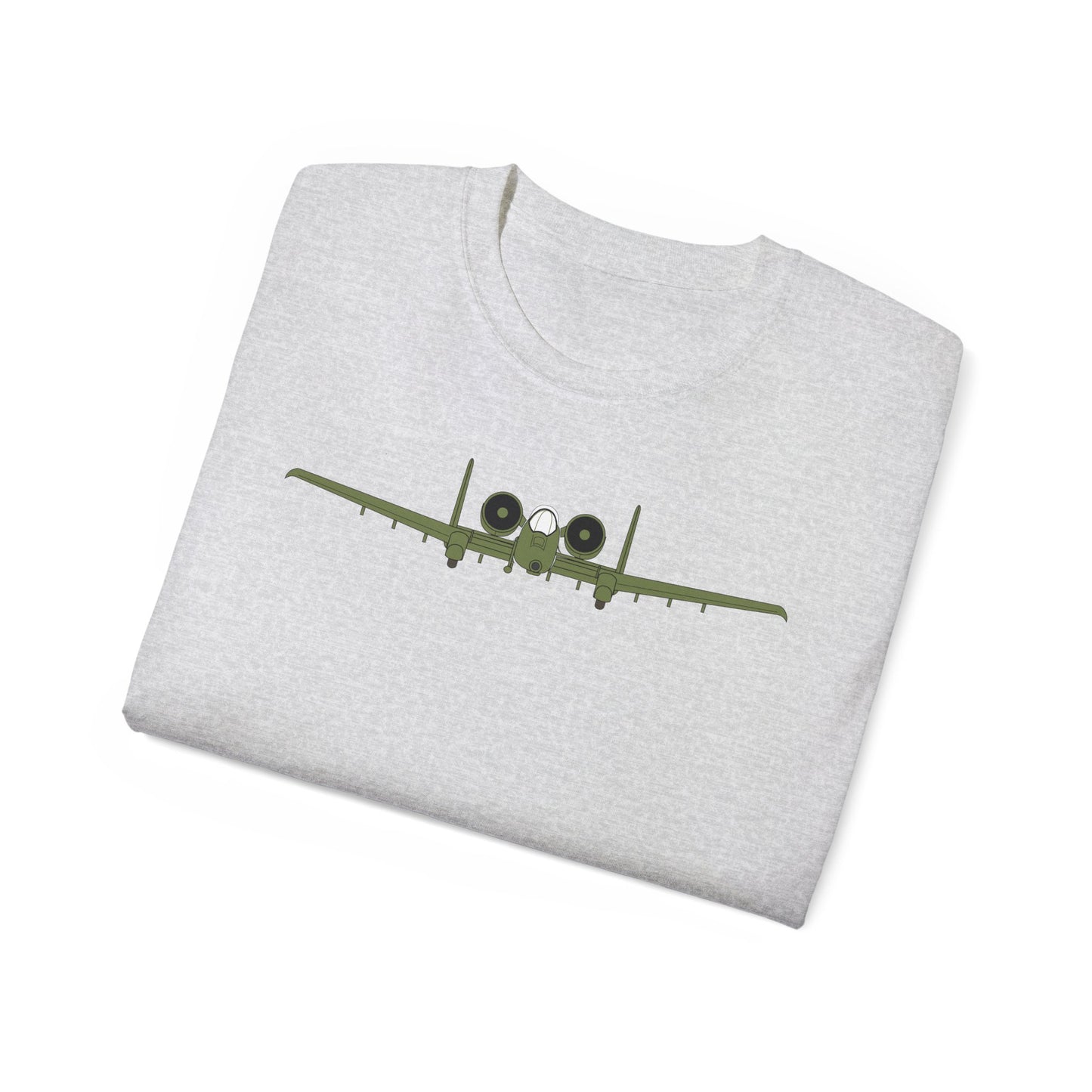 Unisex Ultra Cotton Tee - Aircraft - USAF - A-10 Thunderbolt II - Front X 300
