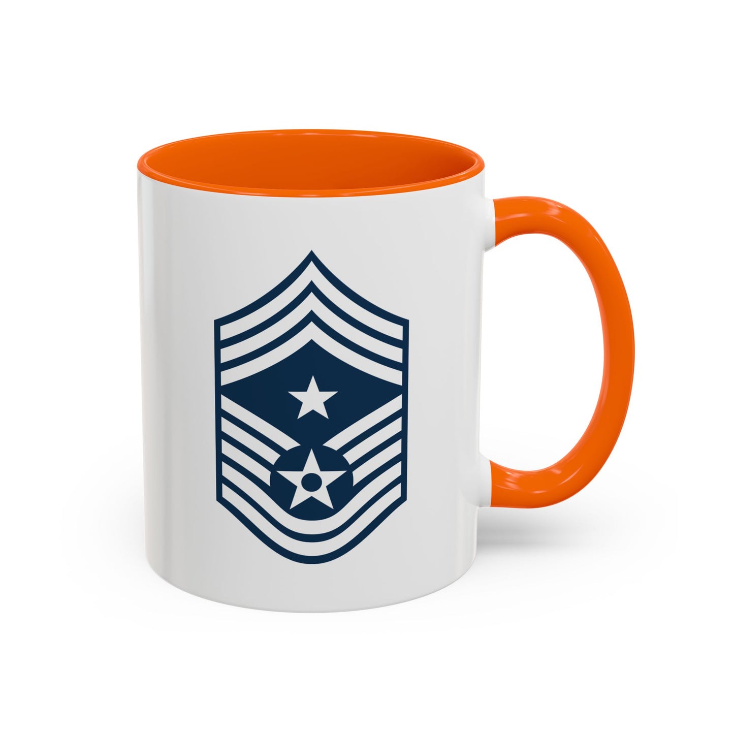 Accent Coffee Mug (11oz & 15oz) - USAF - Command Chief Master Sergeant (E9c) - 2020