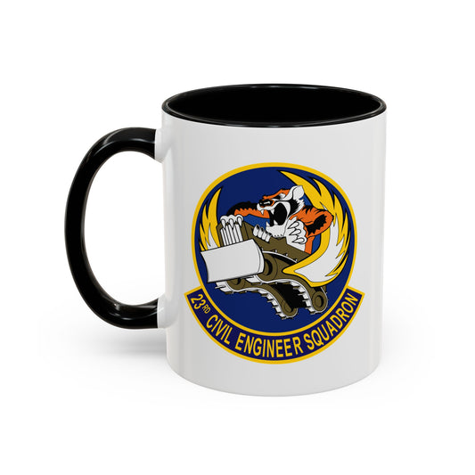 Accent Coffee Mug (11oz & 15oz) - USAF - 23d Civil Engineer Squadron wo Txt