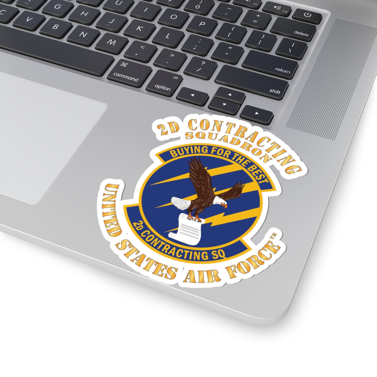 Kiss-Cut Stickers - USAF - 2d Contracting Squadron