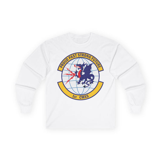 Unisex Ultra Cotton Long Sleeve Tee - USAF - 1st Communications Maintenance Squadron(USAFE) wo txt