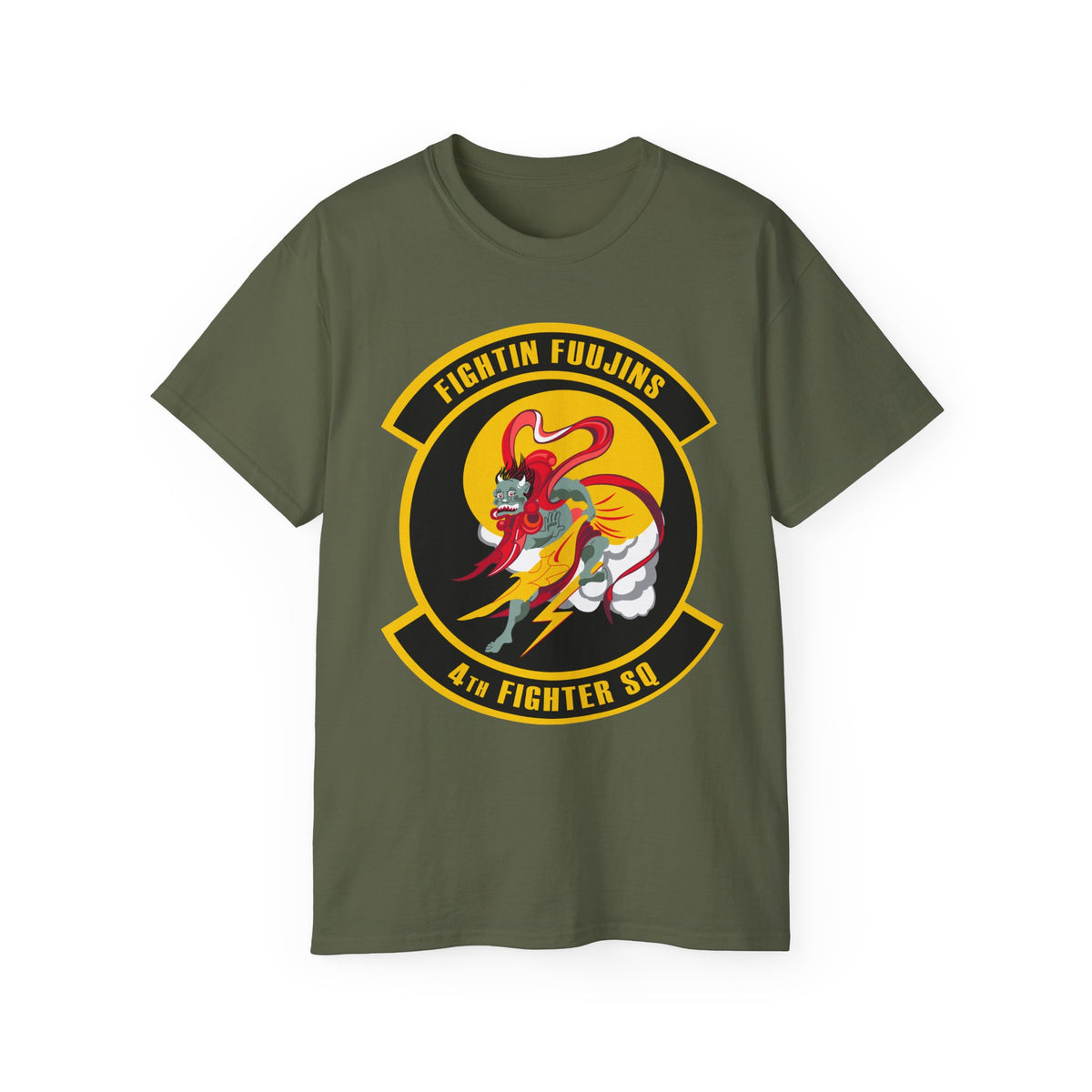 Unisex Ultra Cotton Tee - USAF - 4th Fighter Squadron wo txt
