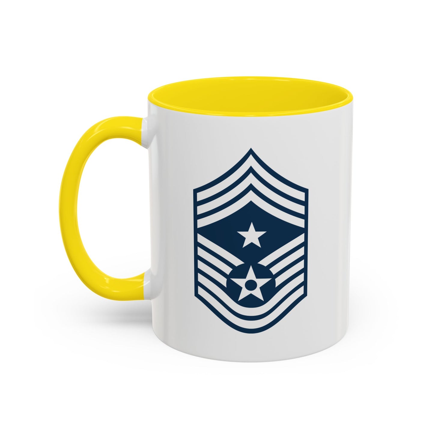 Accent Coffee Mug (11oz & 15oz) - USAF - Command Chief Master Sergeant (E9c) - 2020