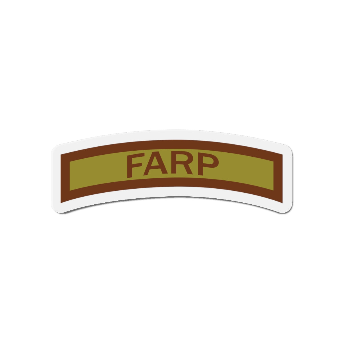 Die-Cut Magnet - USAF - FARP Tab
