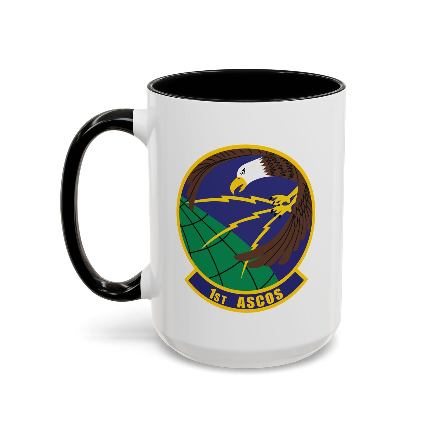 Accent Coffee Mug (11oz & 15oz) - USAF - 1st Air & Space Communications Operations Sq wo txt X 300