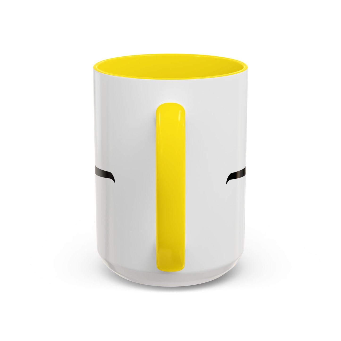 Accent Coffee Mug (11oz & 15oz) - Aircraft - USAF - A-10 Thunderbolt II - Front - Silhouette X 300