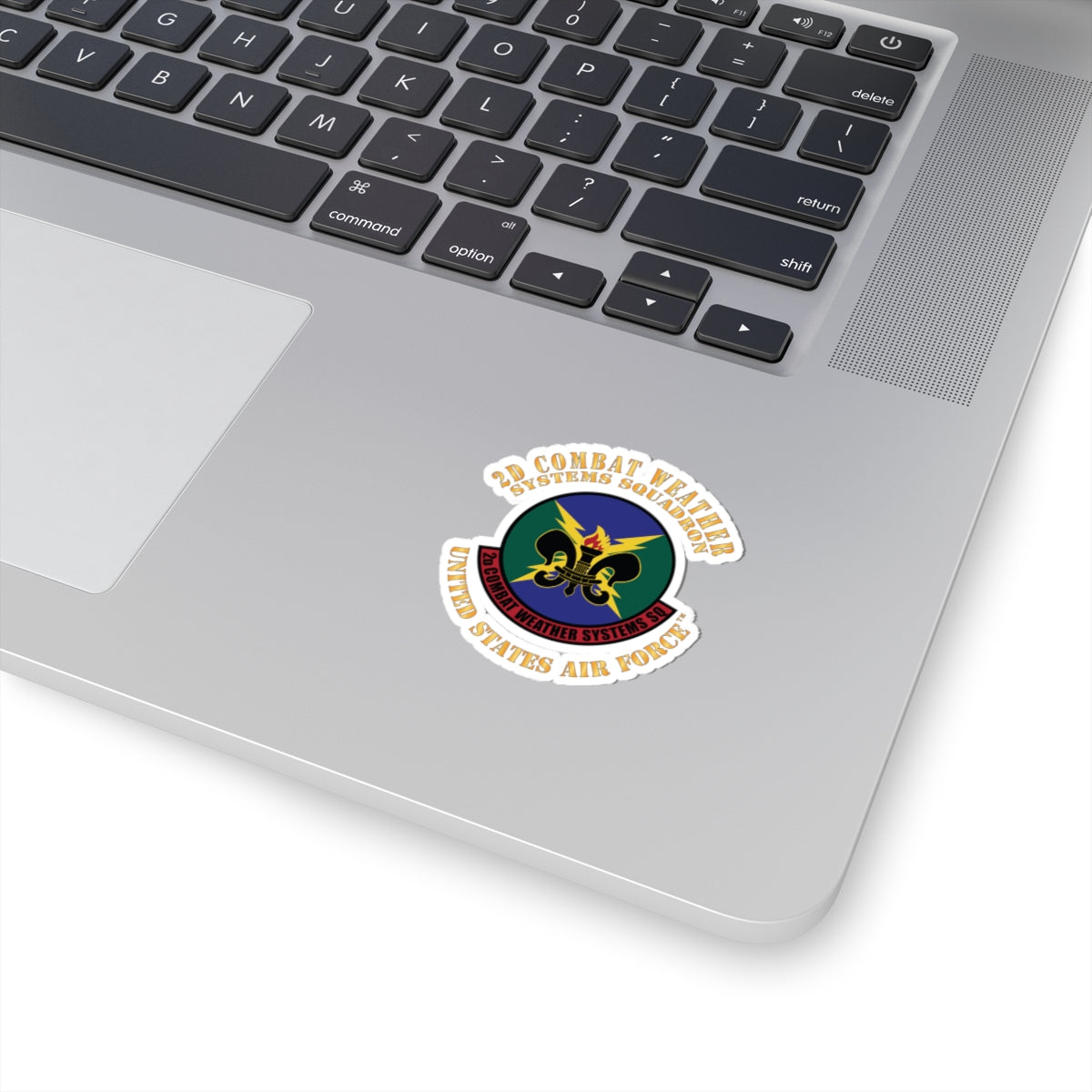 Kiss-Cut Stickers - USAF - 2d Combat Weather Systems Squadron X 300
