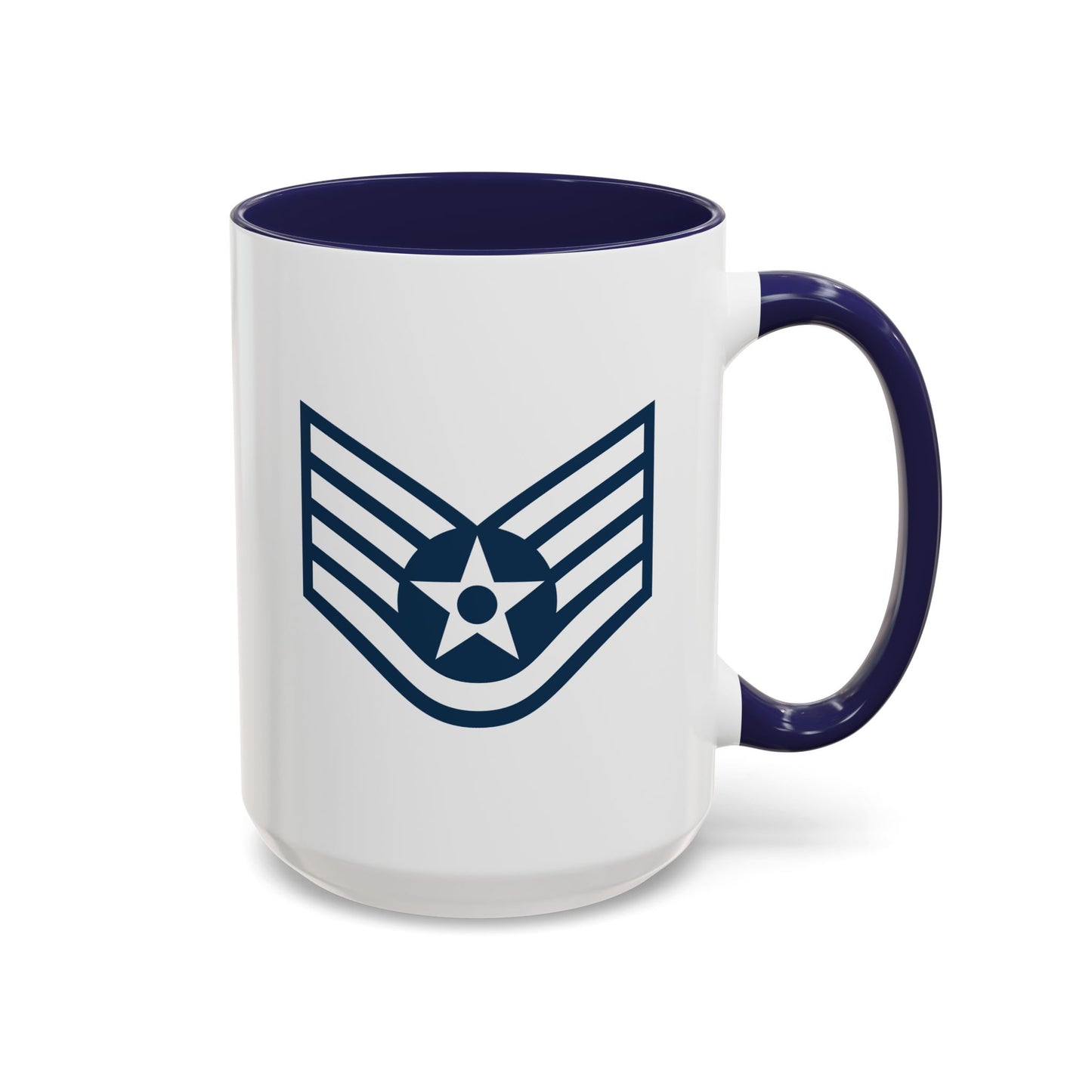 Accent Coffee Mug (11oz & 15oz) - USAF - Staff Sergeant (E5) - 2020