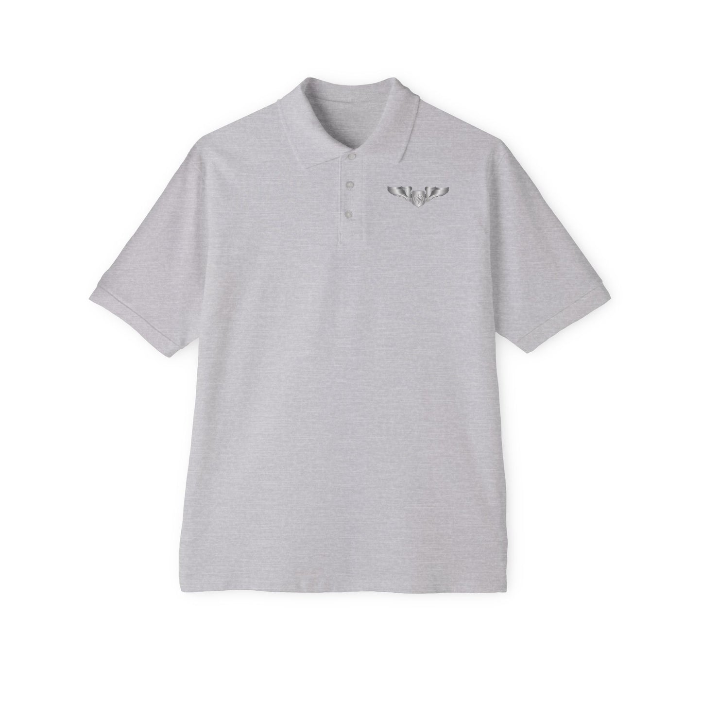 Men's Piqué Polo - USAF - Air Battle Manager - Basic Wings wo Txt