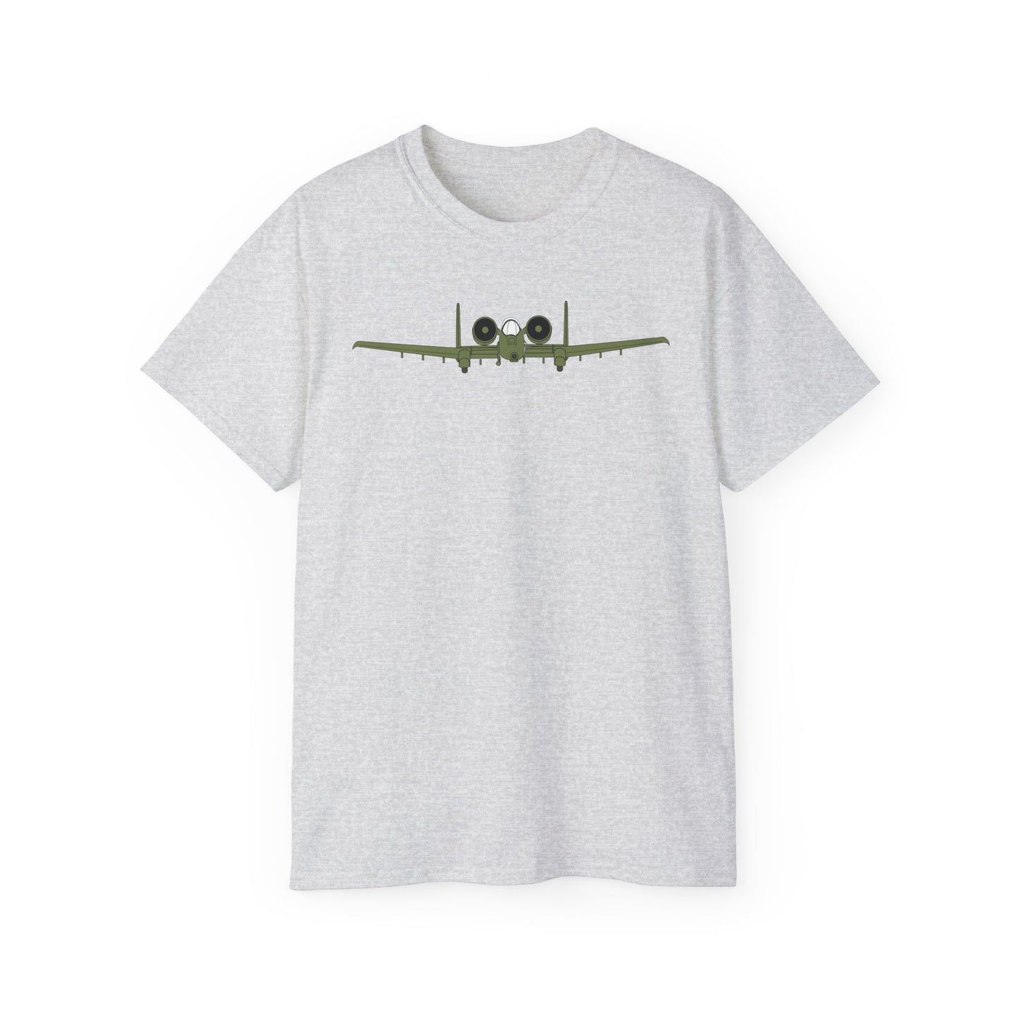 Unisex Ultra Cotton Tee - Aircraft - USAF - A-10 Thunderbolt II - Front X 300