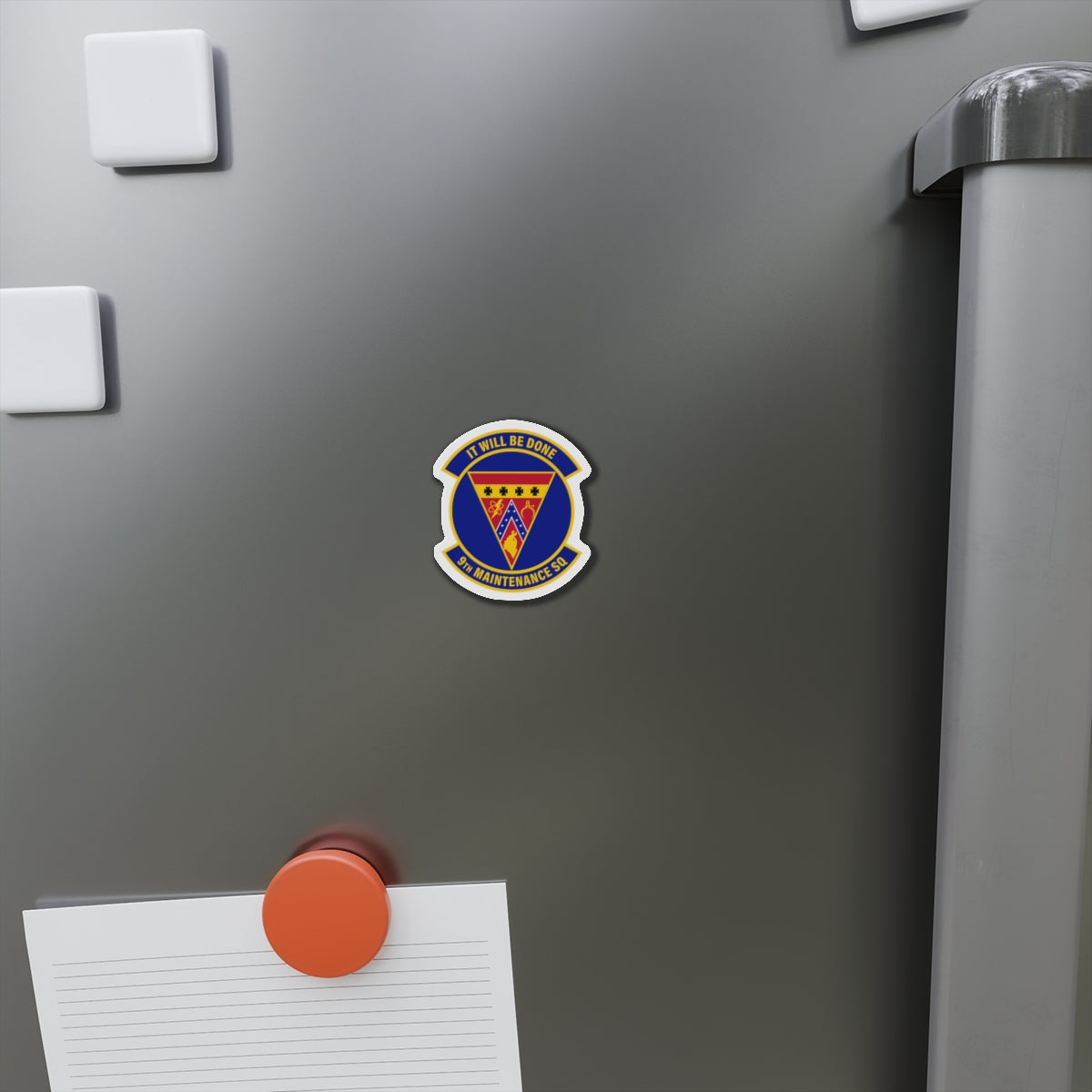 Die-Cut Magnet - USAF - 9th Maintenance Squadron wo txt X 300