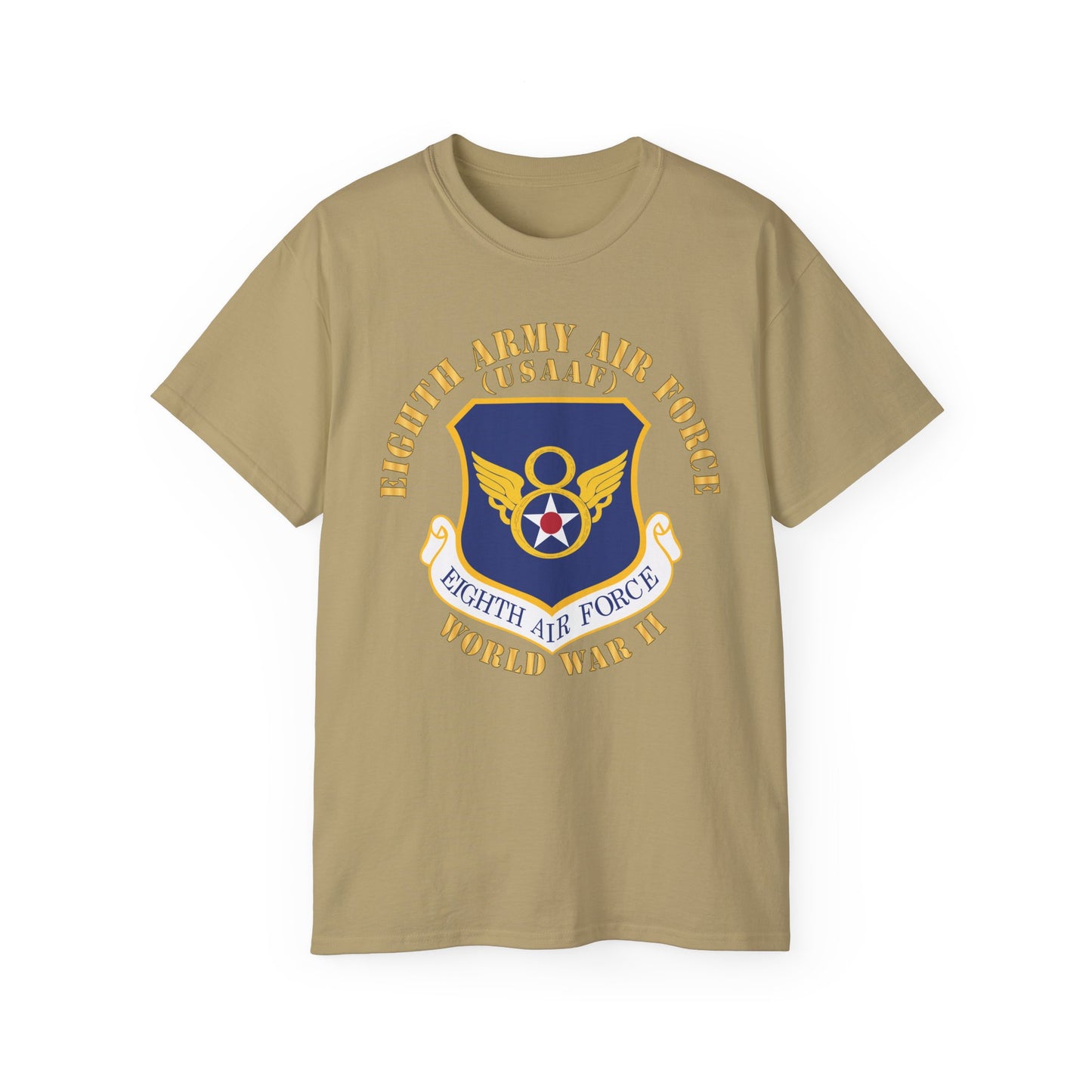 Unisex Ultra Cotton Tee - USAF - 8th Air Force - WWII X 300