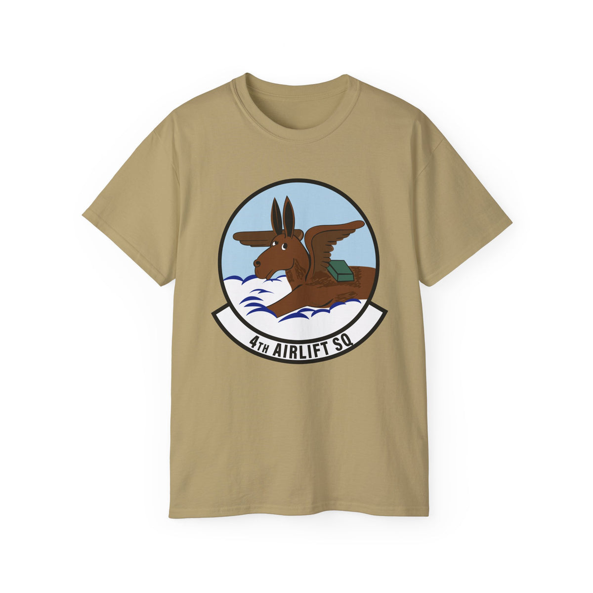 Unisex Ultra Cotton Tee - USAF - 4th Airlift Squadron wo txt X 300
