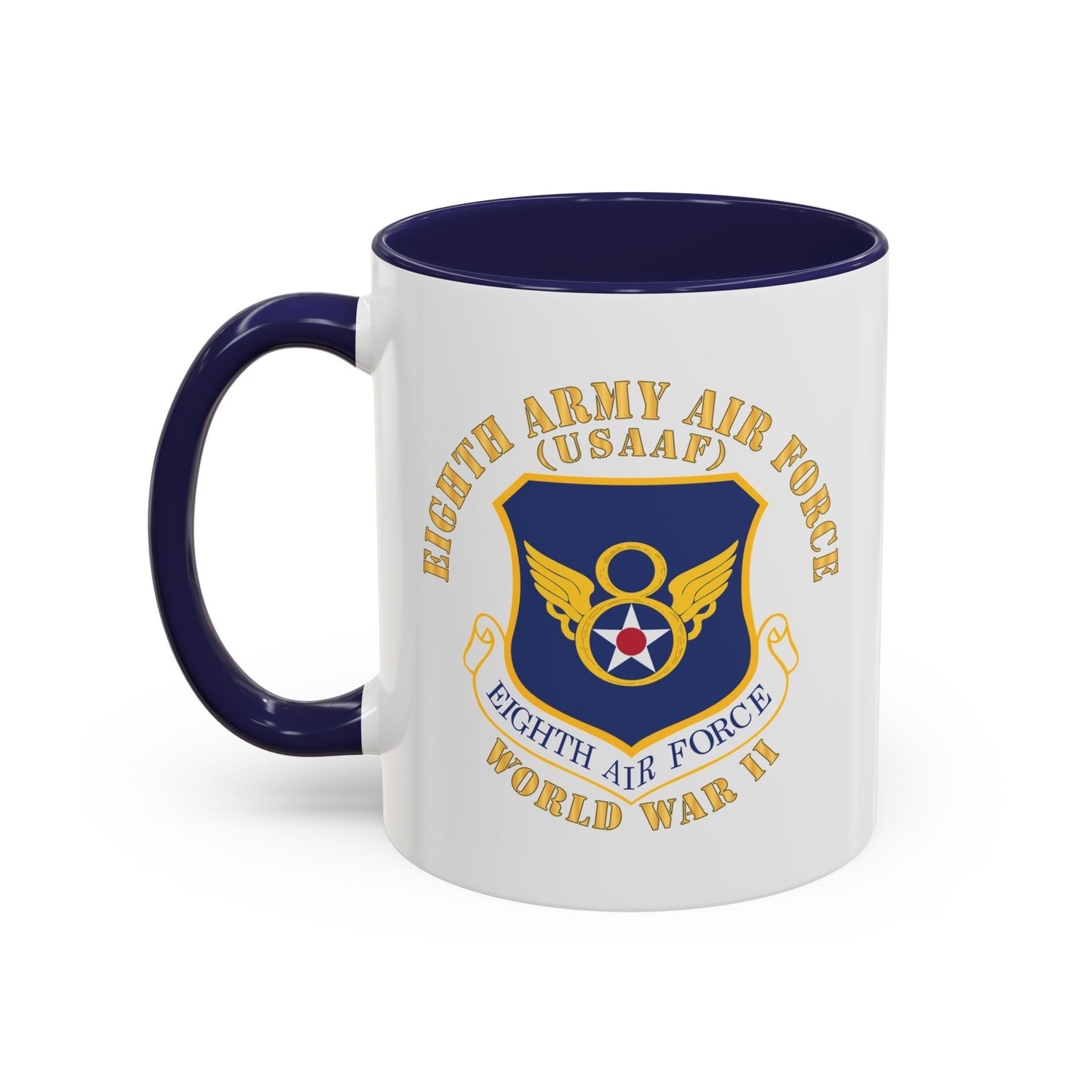 Accent Coffee Mug (11oz & 15oz) - USAF - 8th Air Force - WWII X 300
