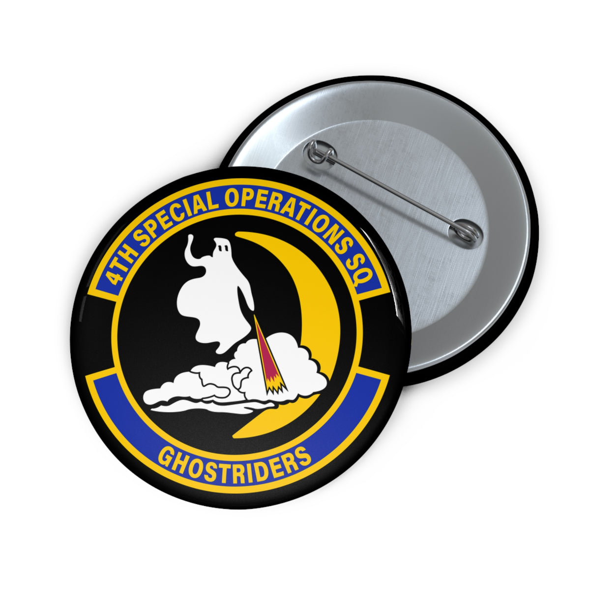 Custom Pin Button - USAF - 4th Special Operations Sq wo txt X 300