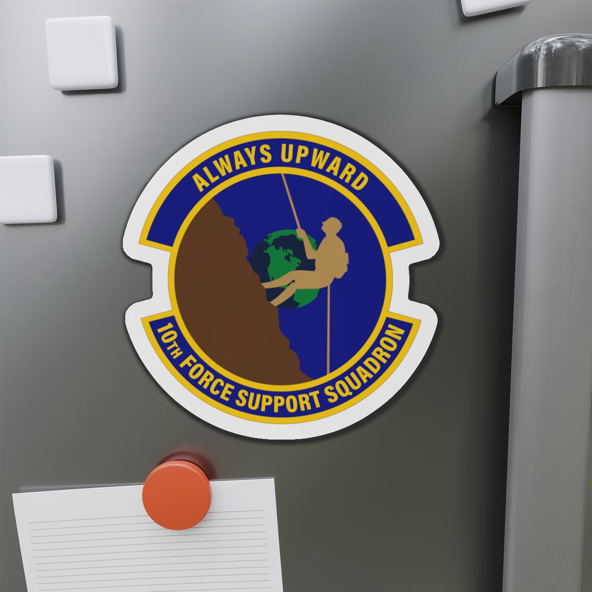 Die-Cut Magnet - USAF - 10th Force Support Squadron wo txt