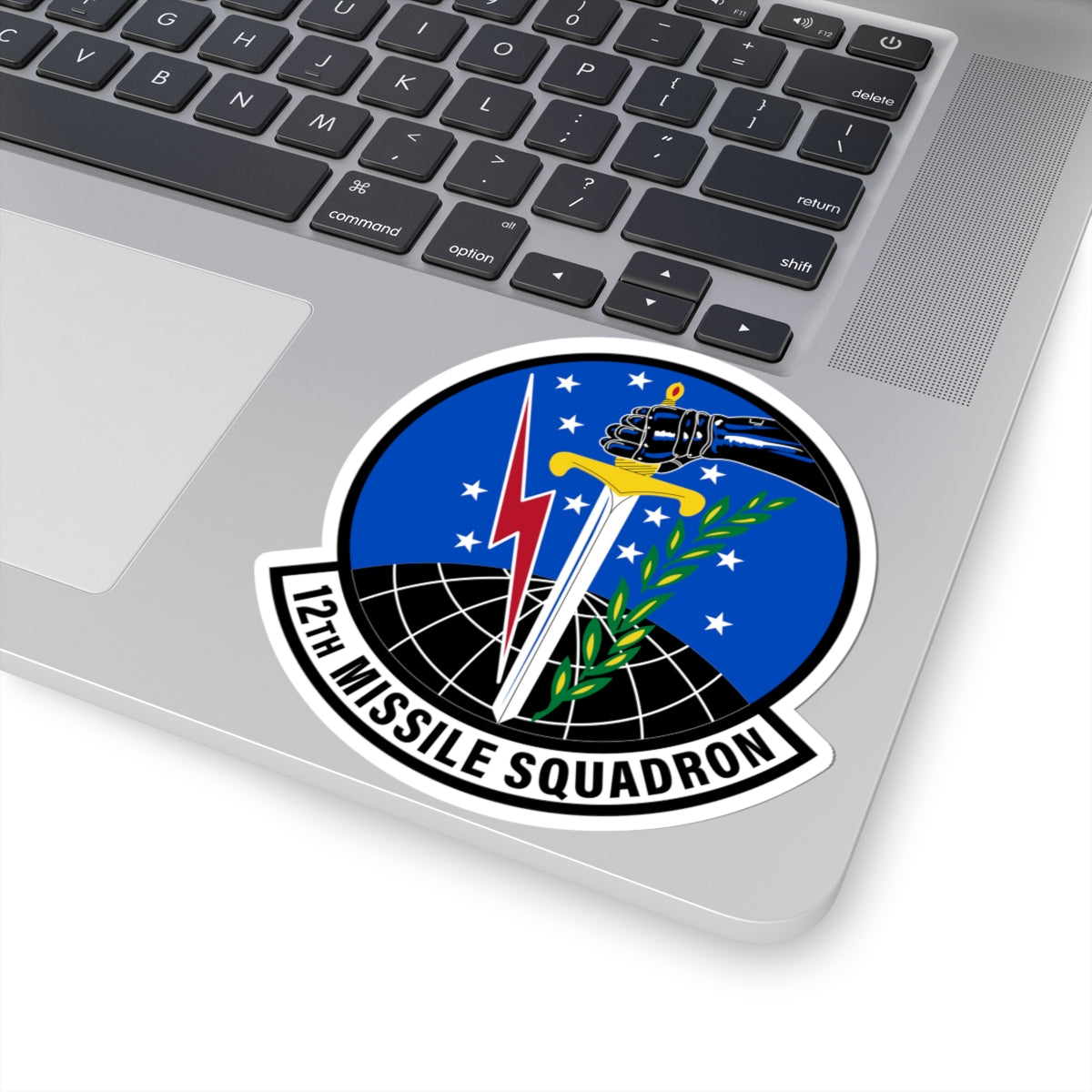 Kiss-Cut Stickers - USAF - 12th Missile Squadron wo txt