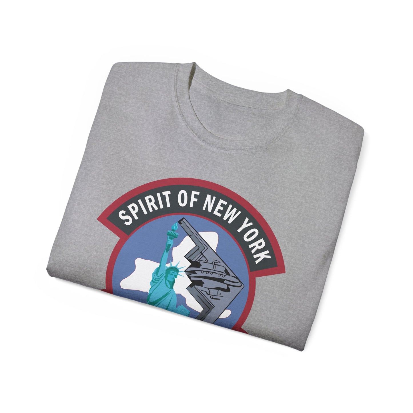 Unisex Ultra Cotton Tee - USAF - B2 - Spirit of New York - Stealth Bomber wo txt X 300