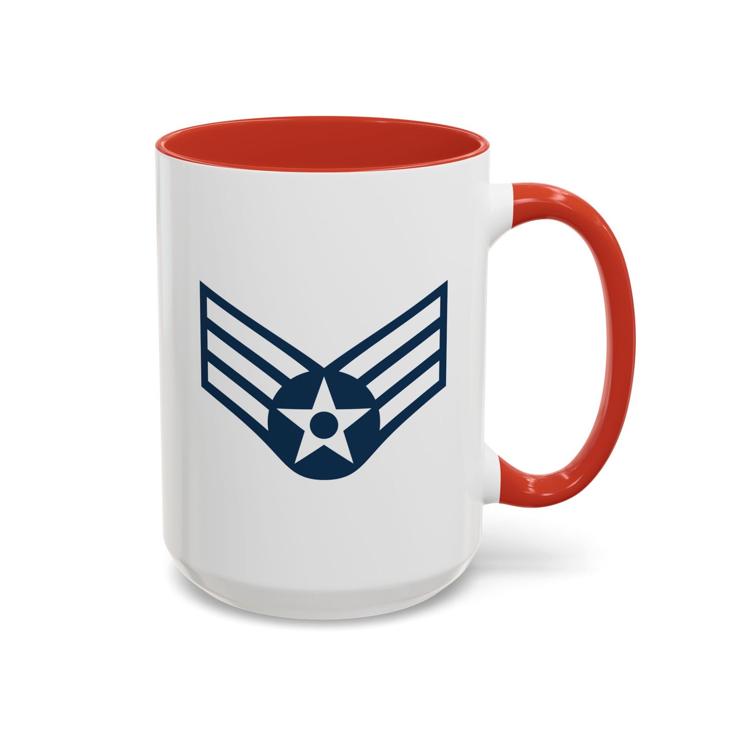Accent Coffee Mug (11oz & 15oz) - USAF - Senior Airman (E4) - 2020