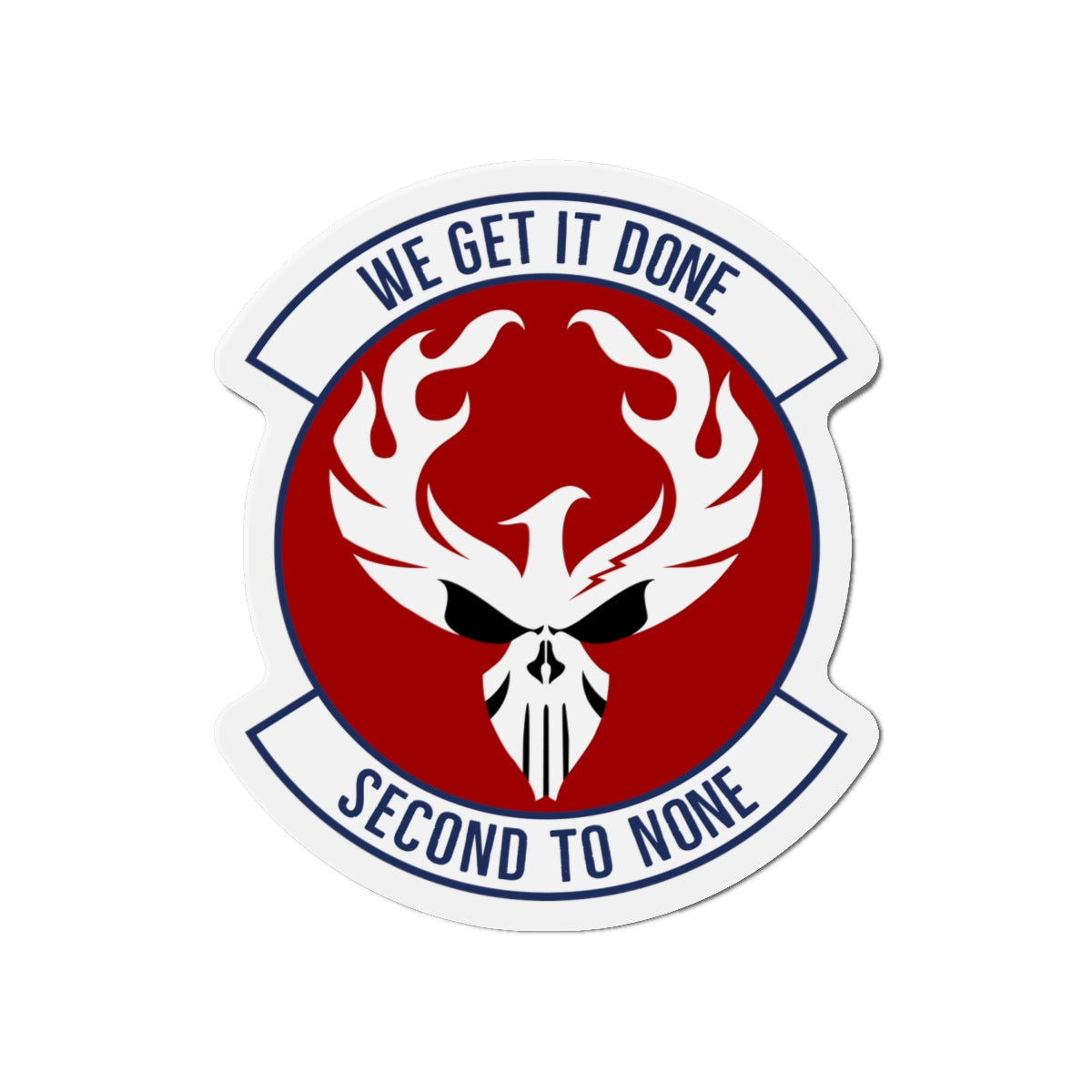 Die-Cut Magnet - USAF - 2d Audiovisual Squadron wo txt