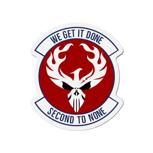 Die-Cut Magnet - USAF - 2d Audiovisual Squadron wo txt