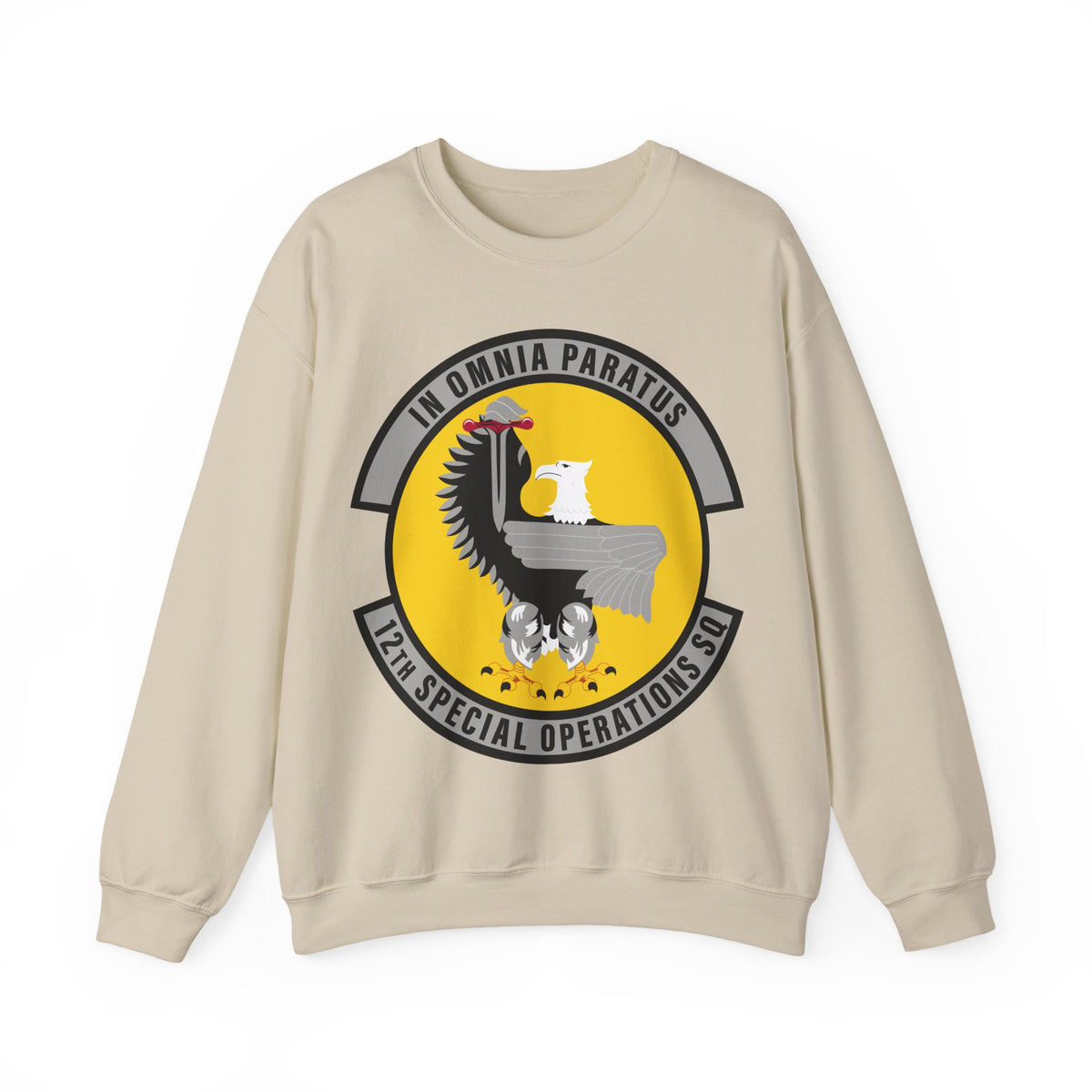 Crewneck Sweatshirt - USAF - 12th Special Operations Squadron wo txt