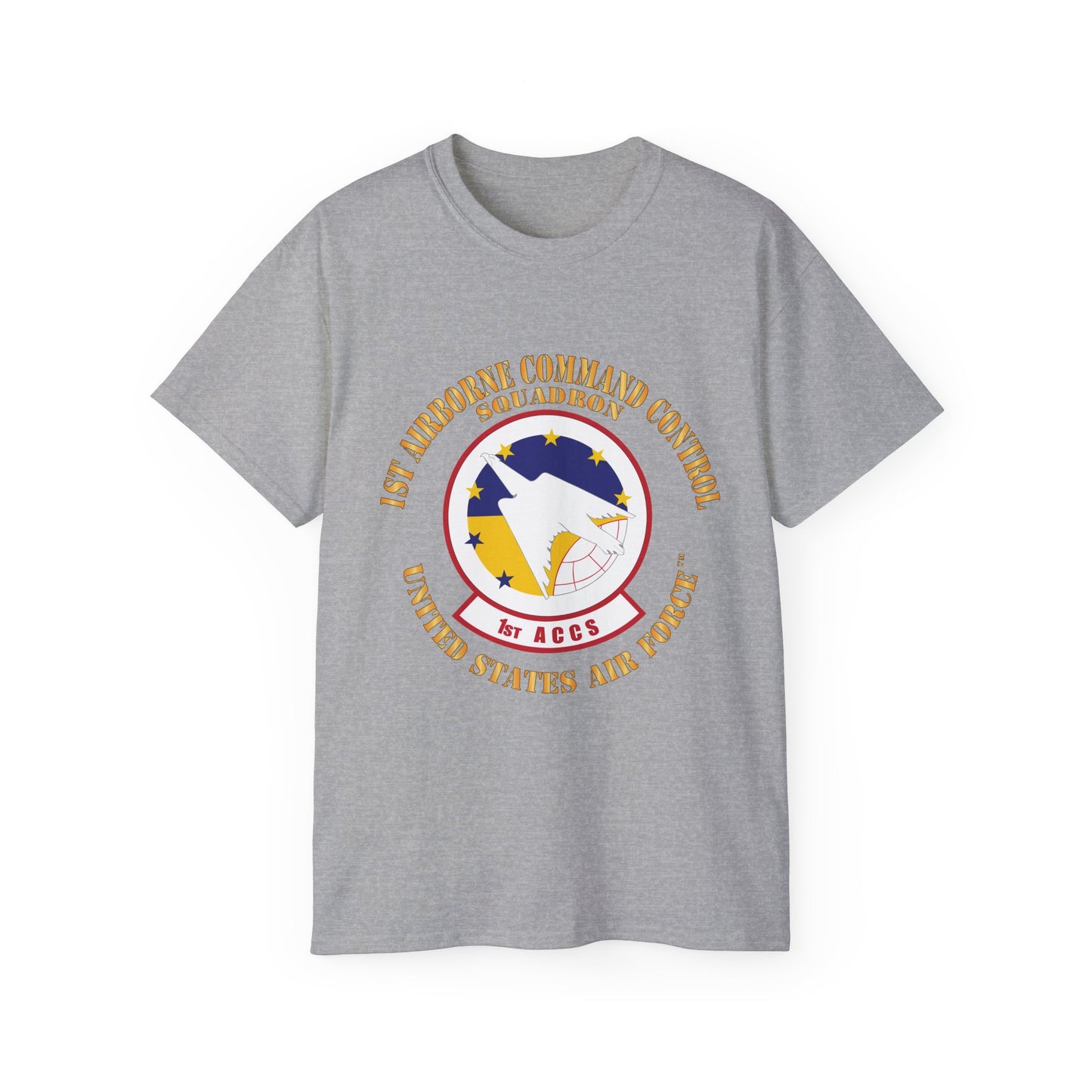 Unisex Ultra Cotton Tee -USAF - 1st Airborne Command Control Squadron