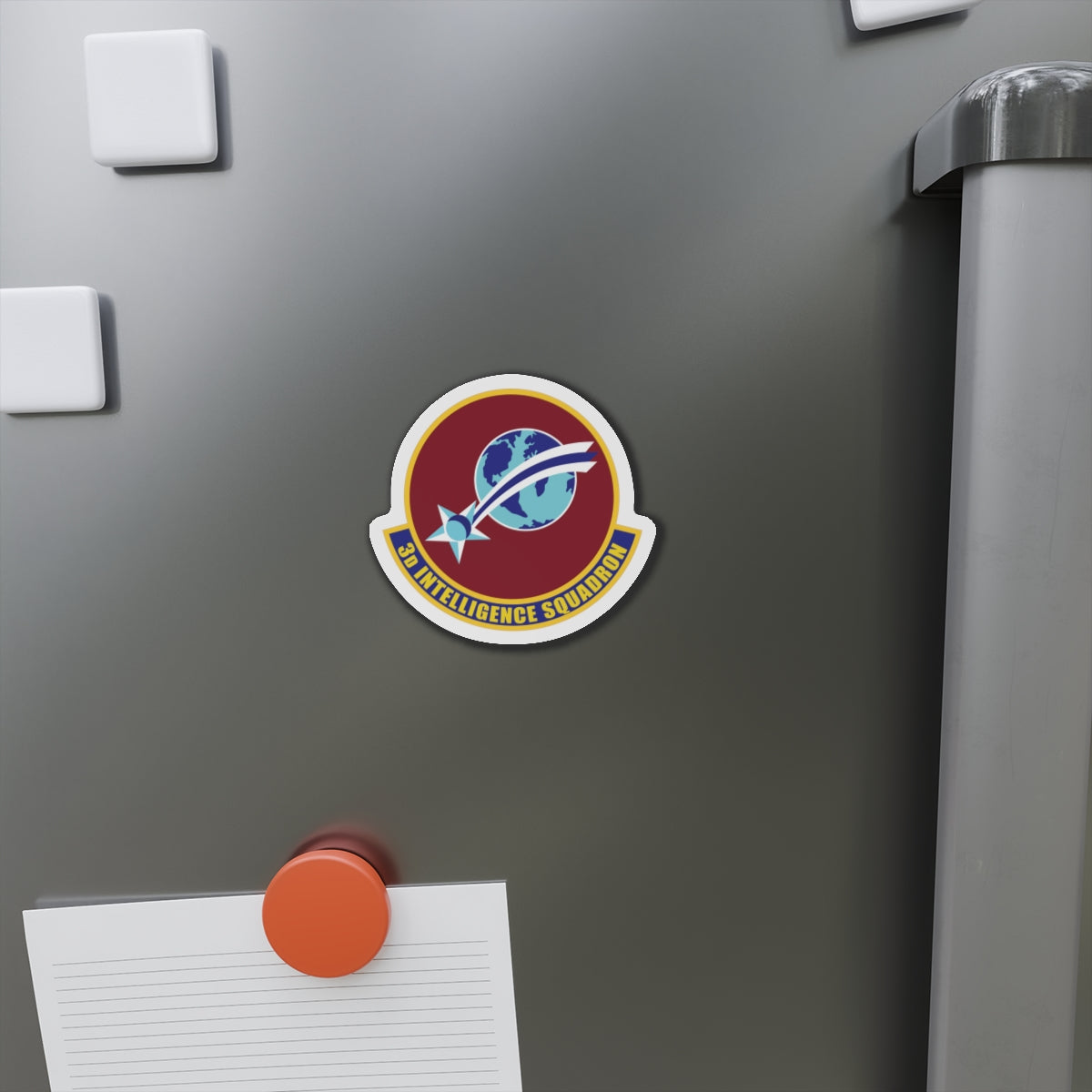 Die-Cut Magnet - USAF - 3rd Intelligence Squadron wo txt