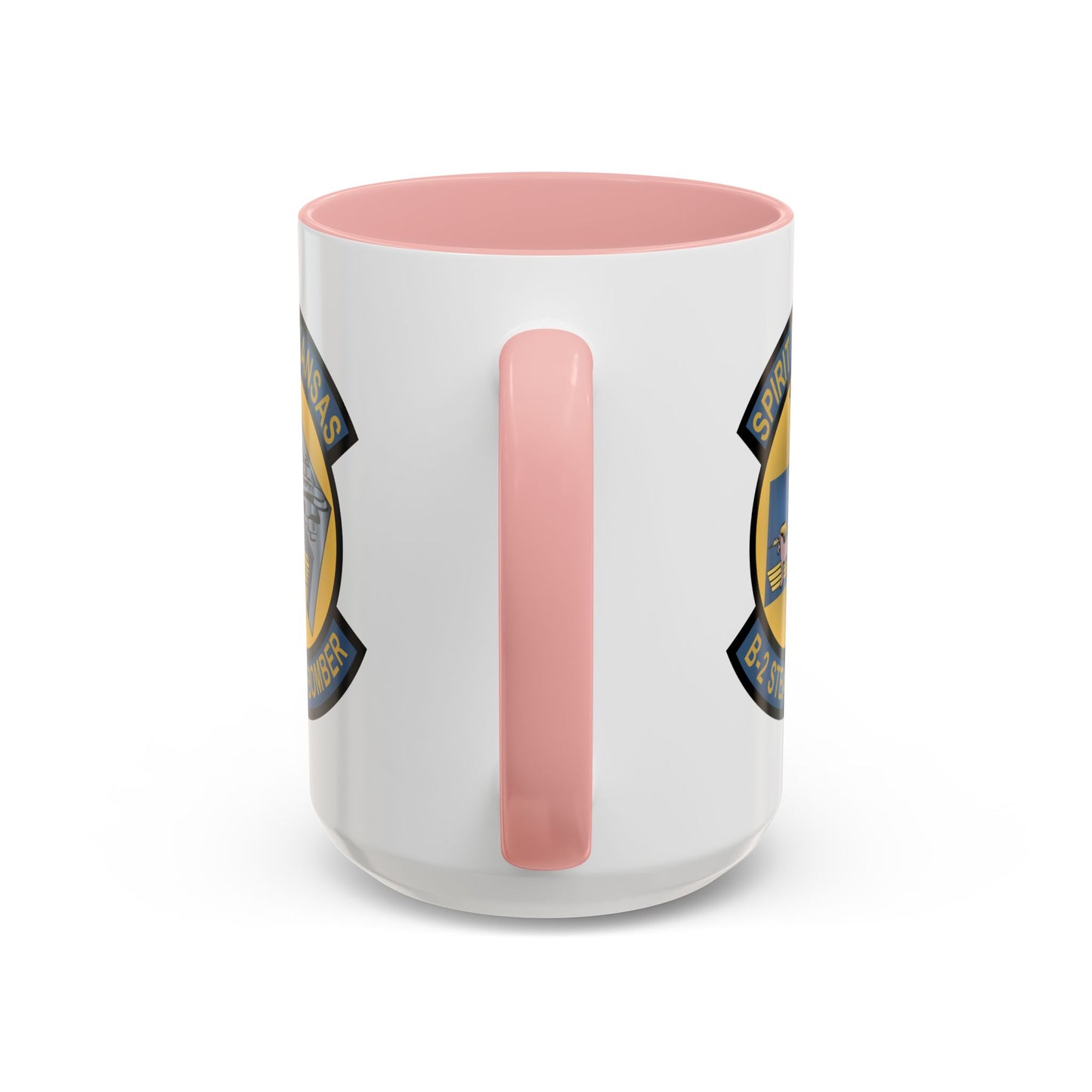 Accent Coffee Mug (11oz & 15oz) - USAF - B2 - Spirit of Kansas - Stealth Bomber wo txt X 300
