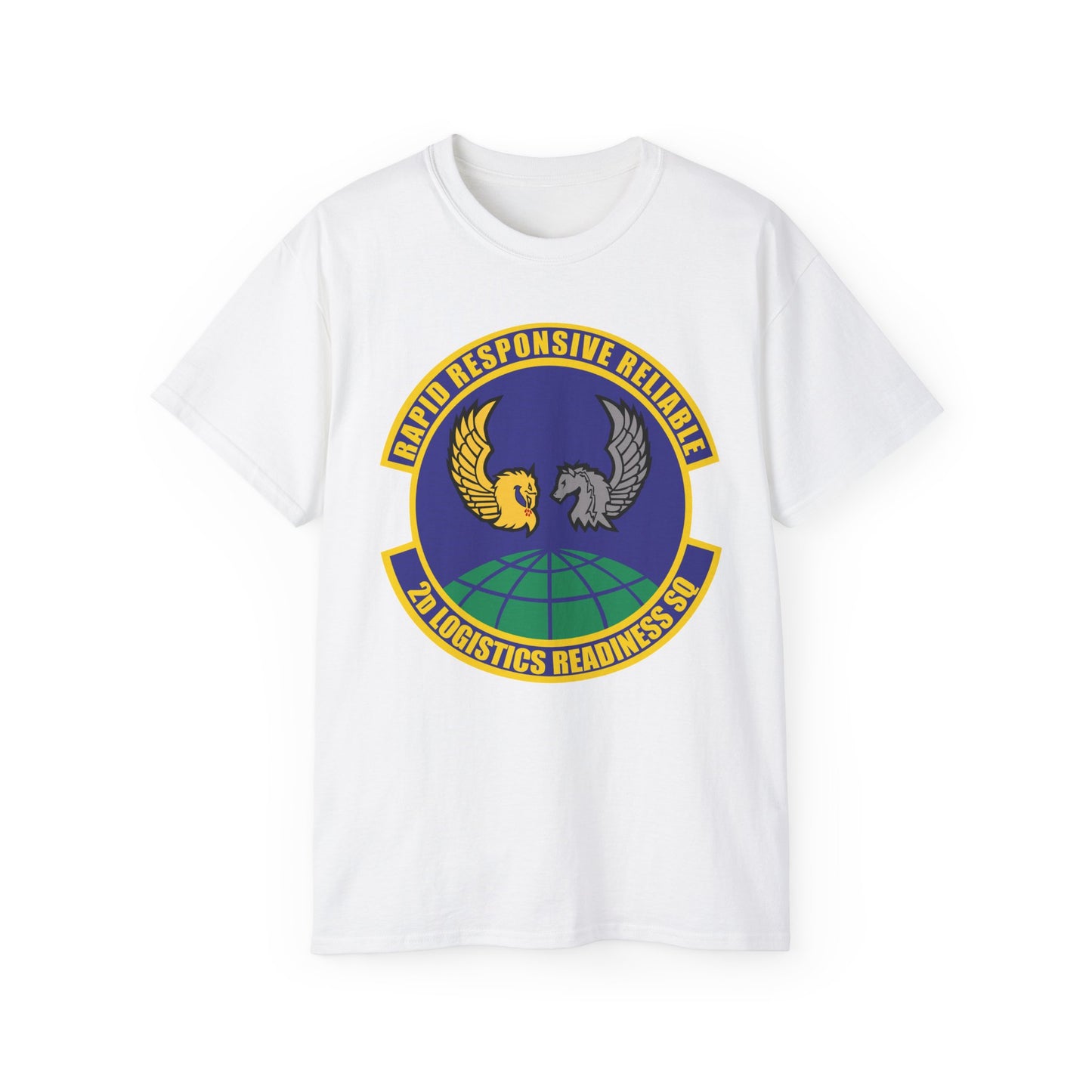 Unisex Ultra Cotton Tee - USAF - 2d Logistics Readiness Squadron wo txt