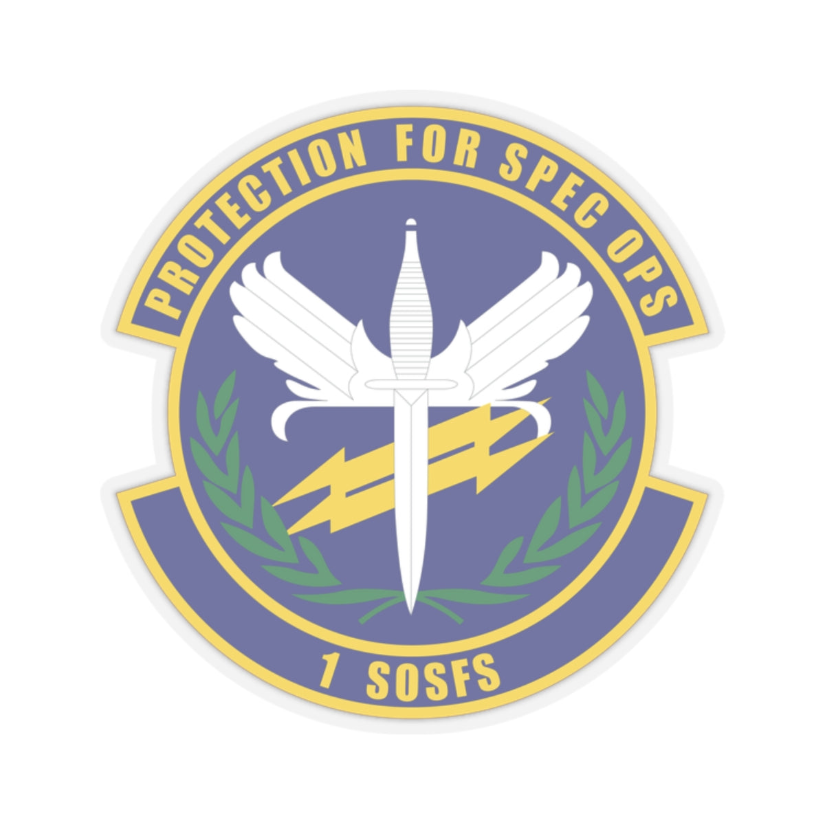 Kiss-Cut Stickers - USAF - 1st Special Operations Security Forces Squadron wo txt