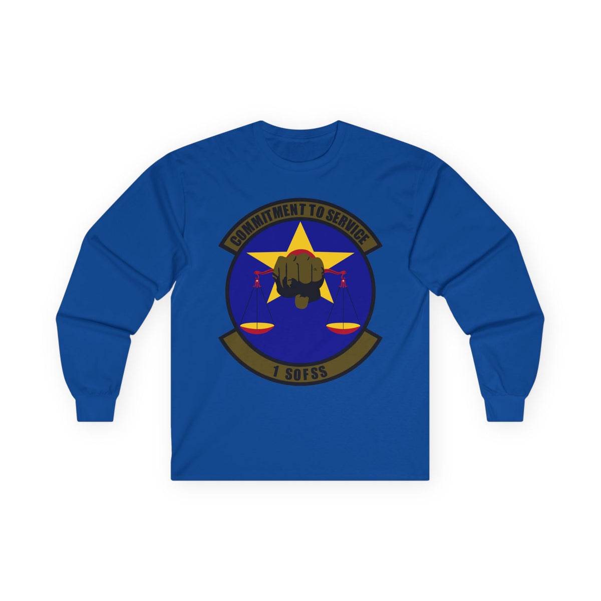 Unisex Ultra Cotton Long Sleeve Tee - USAF - 1st Special Operations Force Support Sq wo txt X 300