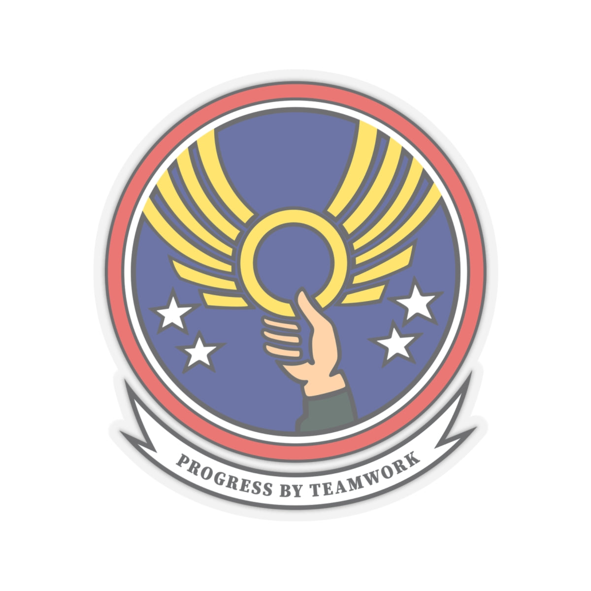 Kiss-Cut Stickers - USAF - 4th Civil Engineer Squadron wo txt X 300